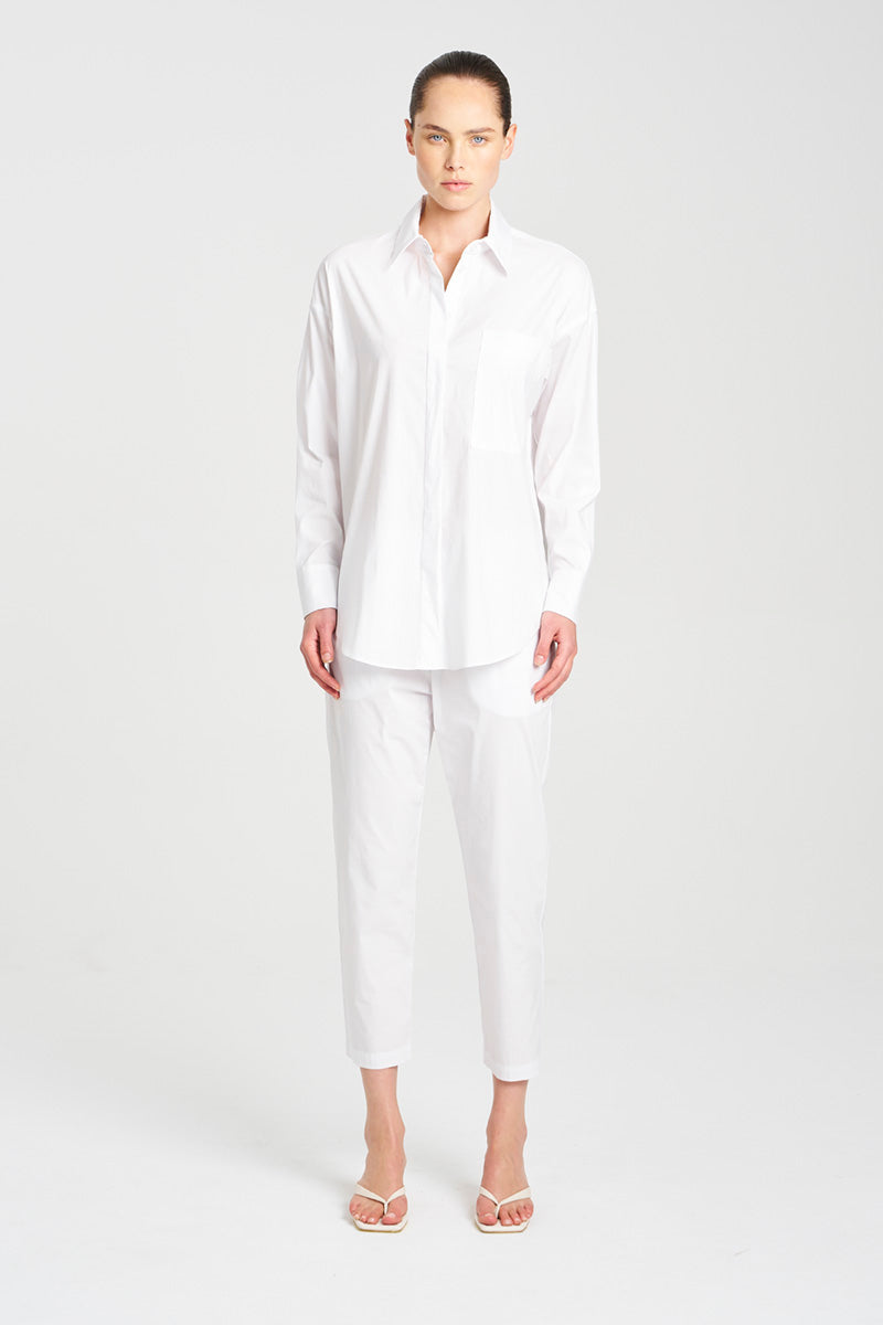 F65 8101 RELAXED POCKET SHIRT - Mela Purdie