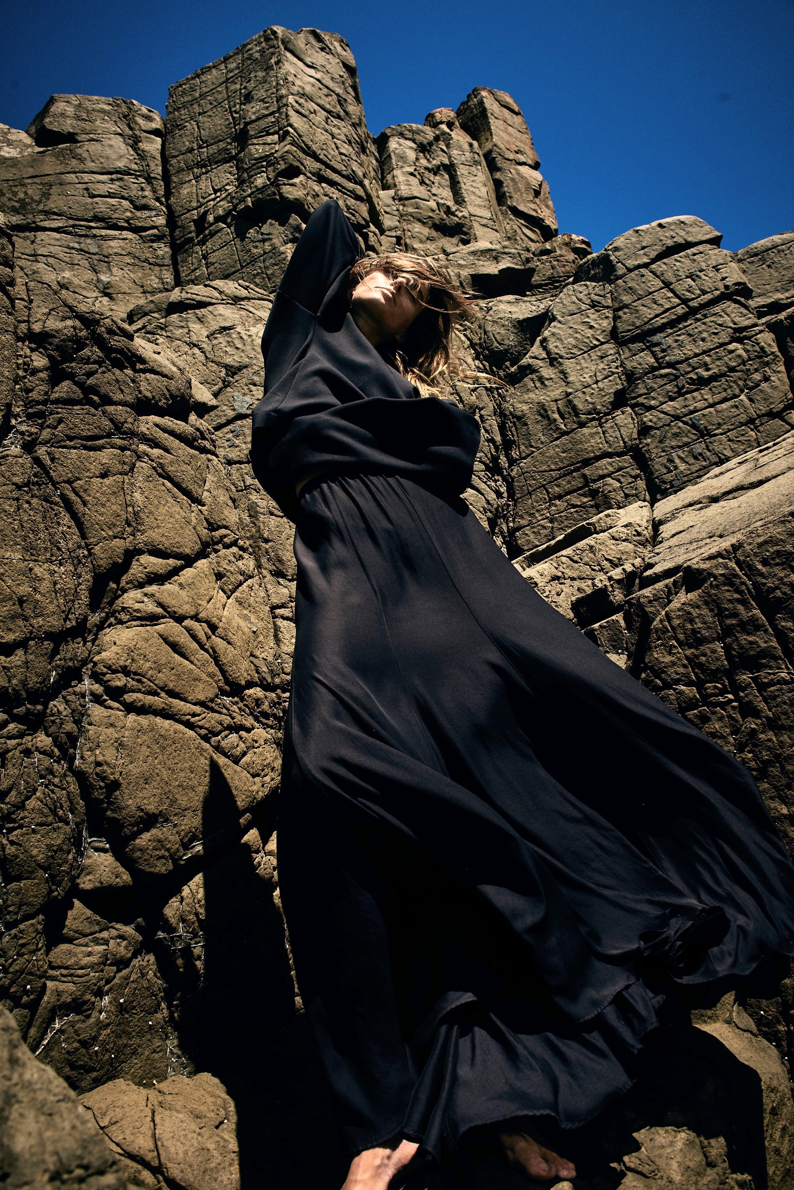 PUFFER SWEATER - Black - MELA PURDIE