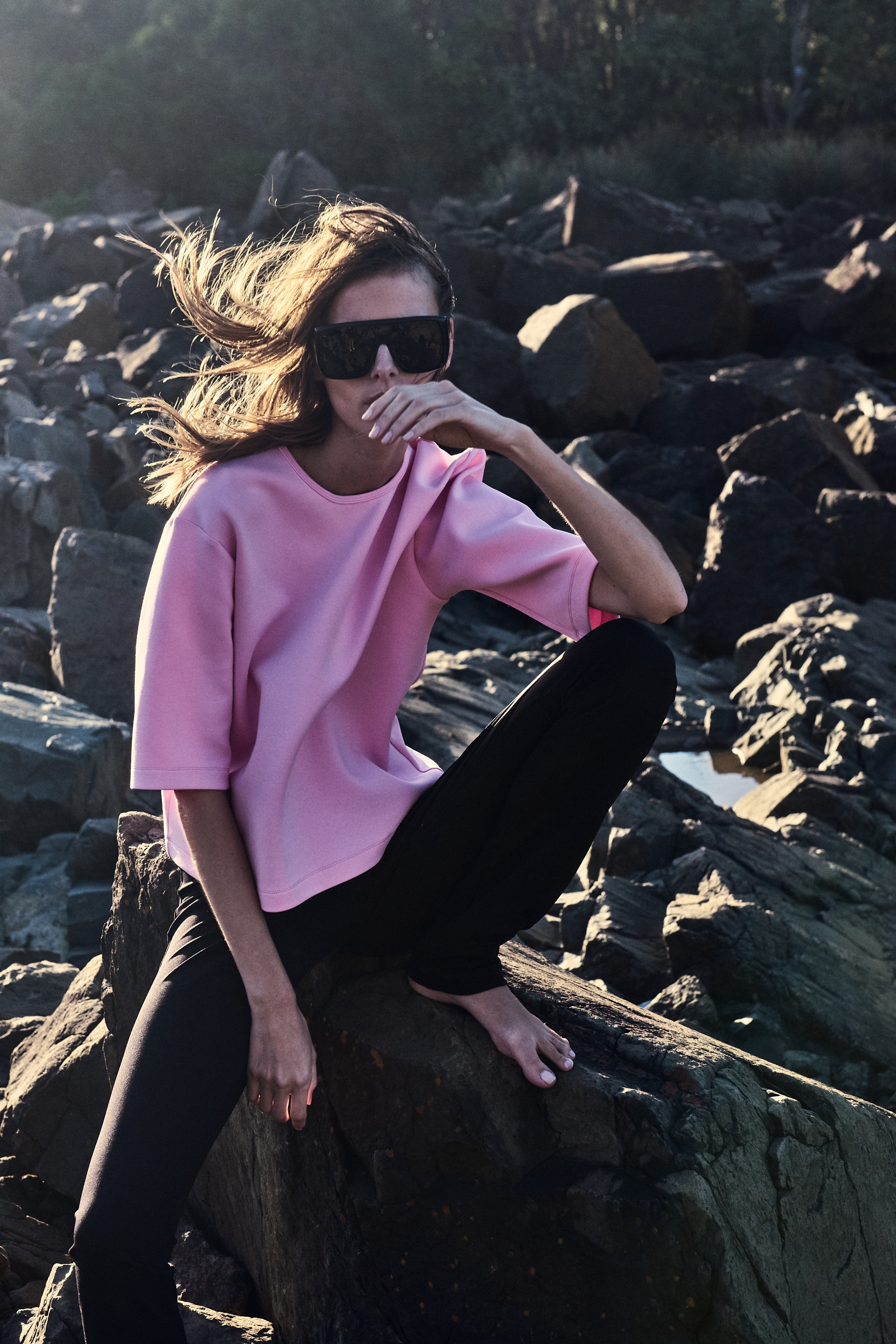 SLIM PANT - Black - MELA PURDIE