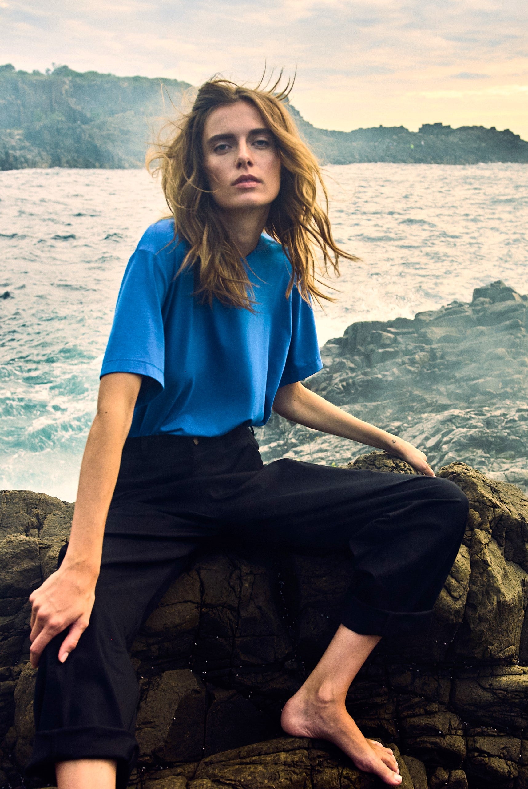 BOX TEE - Meridian - MELA PURDIE