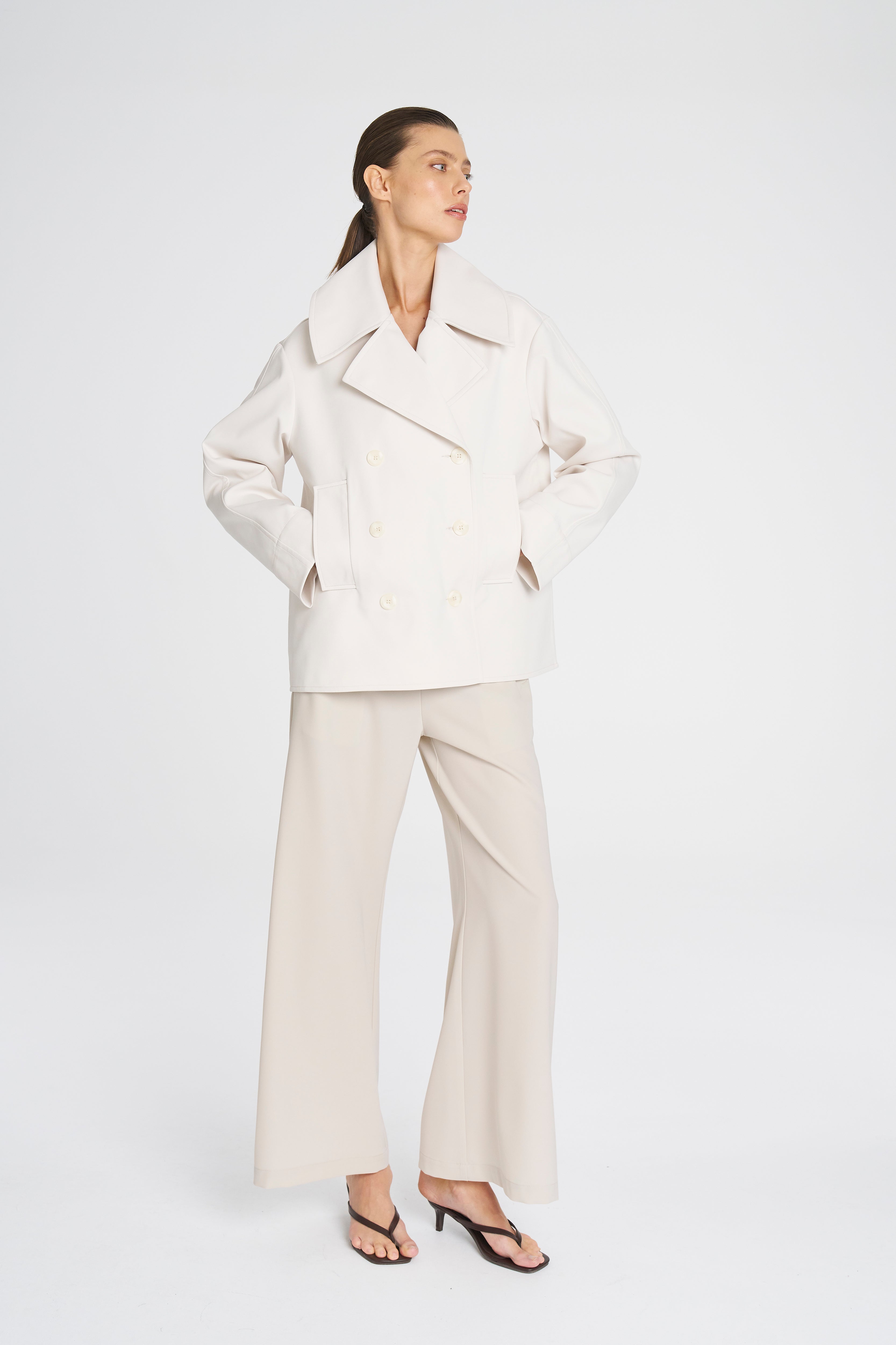 F103 4241 PEA JACKET - MELA PURDIE