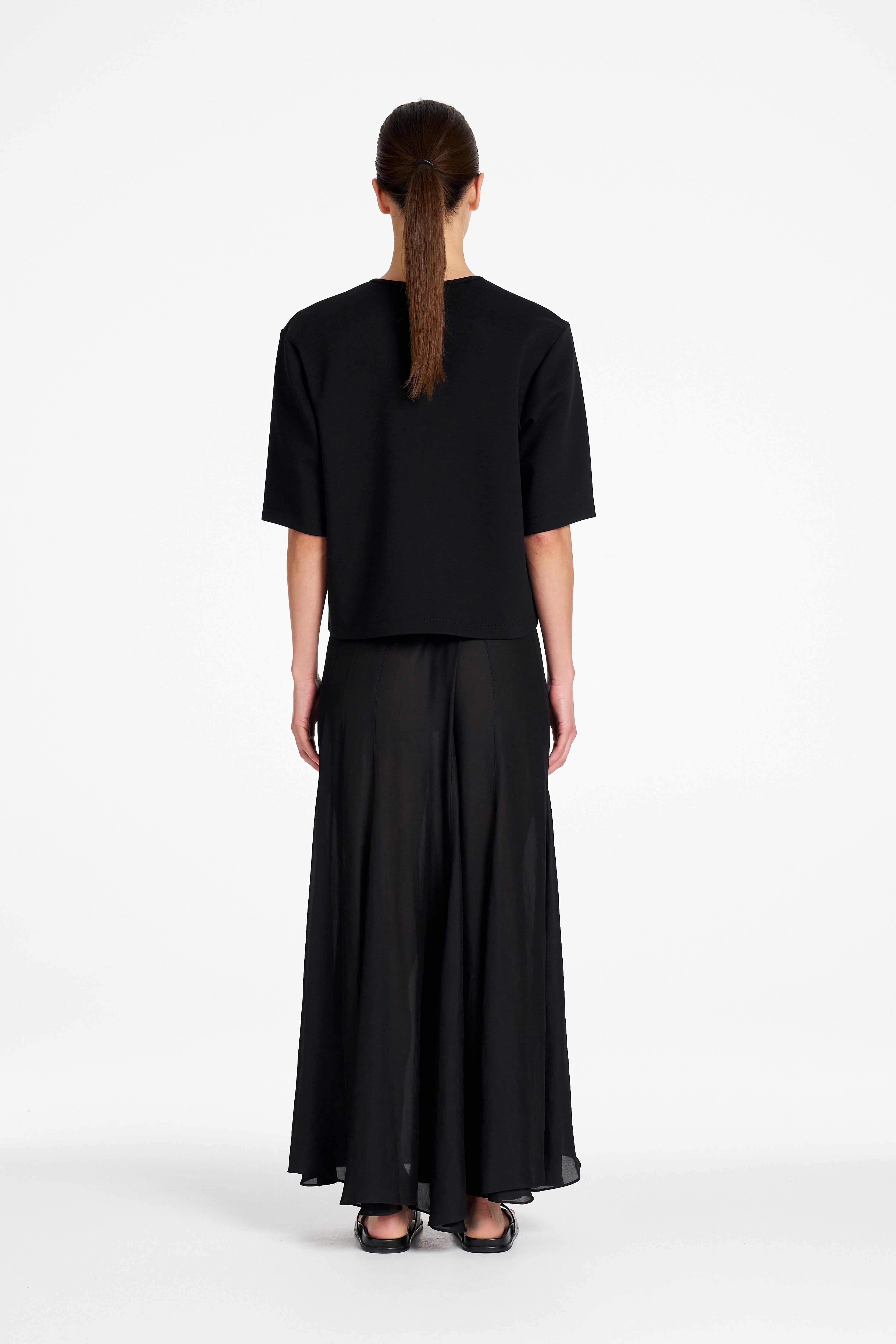 TULLE SKIRT - Black - MELA PURDIE