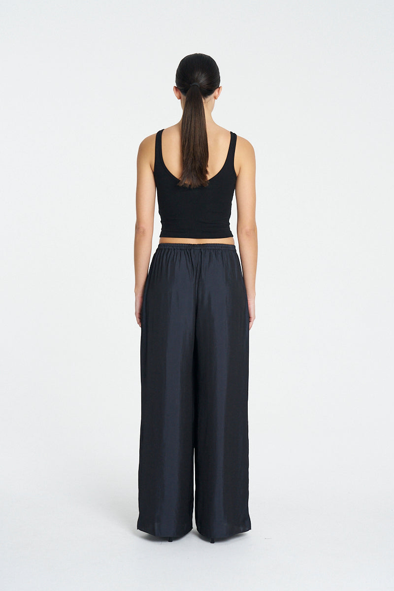 PLEAT PANT - Beluga