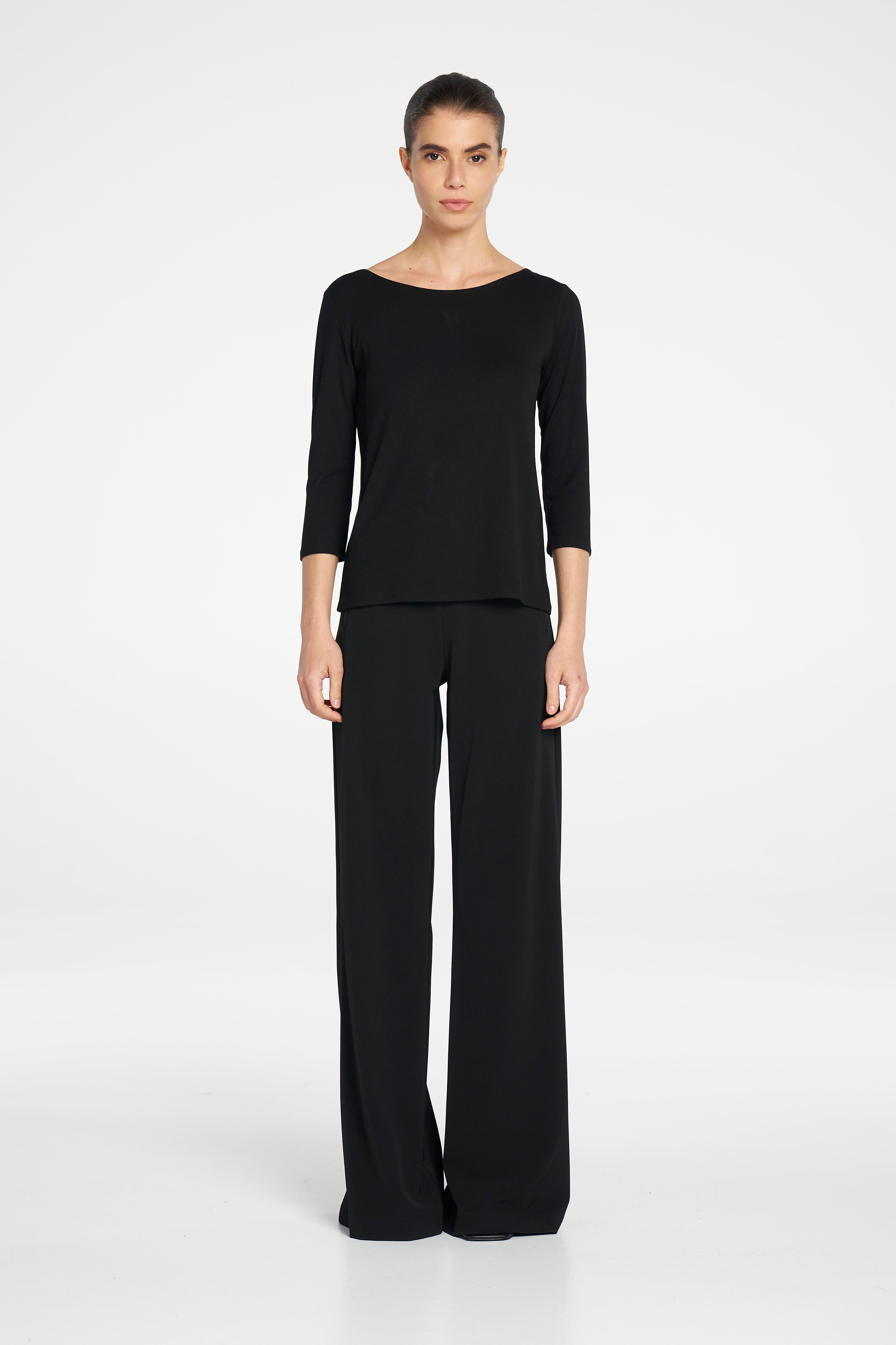 F01 2630 RELAXED BOAT NECK - Mela Purdie