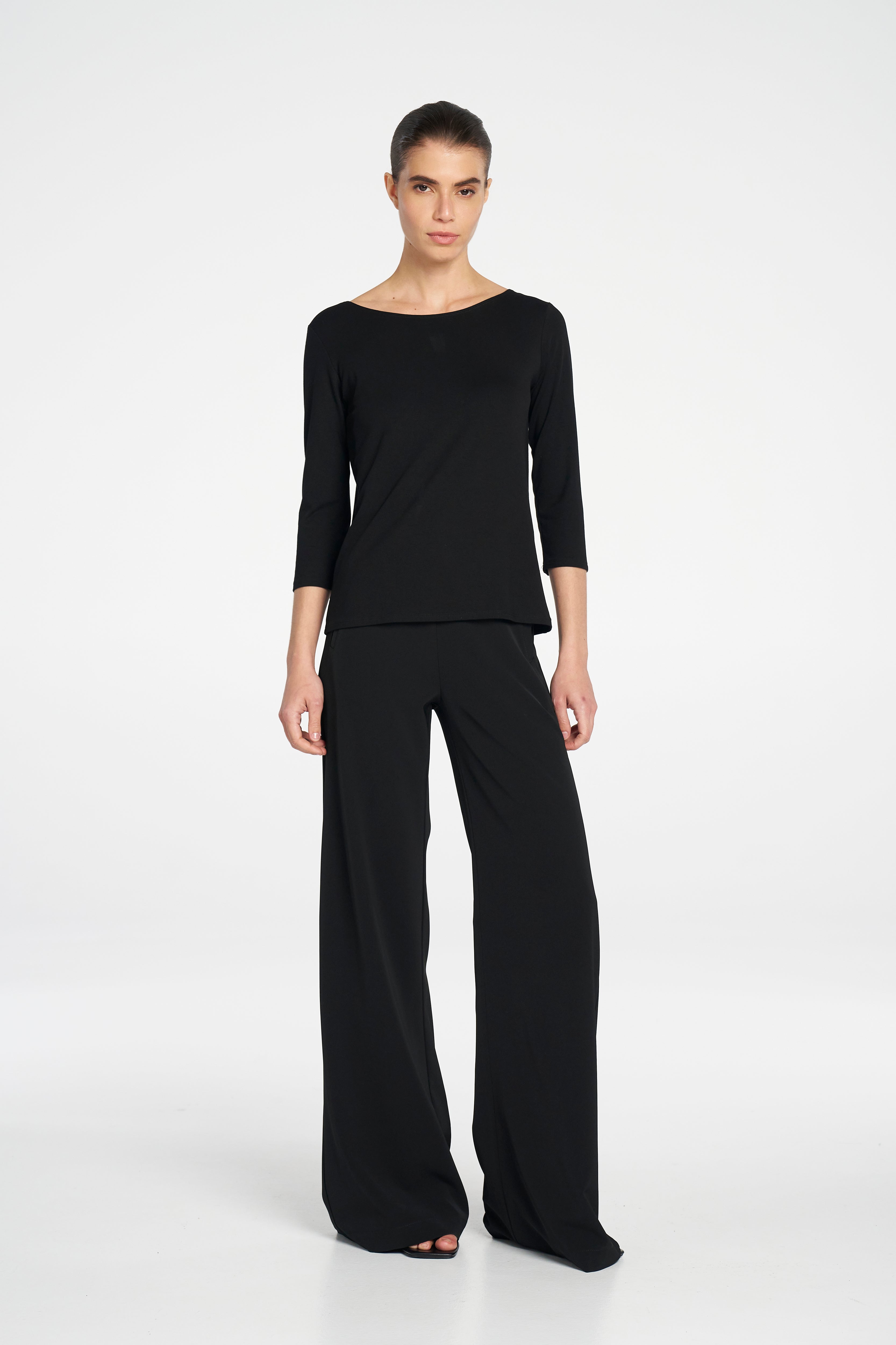 F01 2630 RELAXED BOAT NECK - Mela Purdie