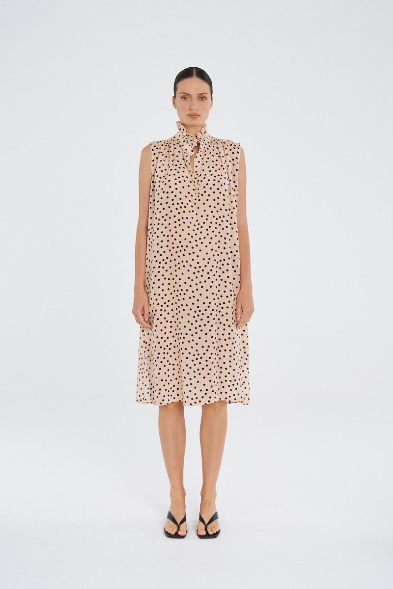 F856 3053 FRILL TANK DRESS - MELA PURDIE