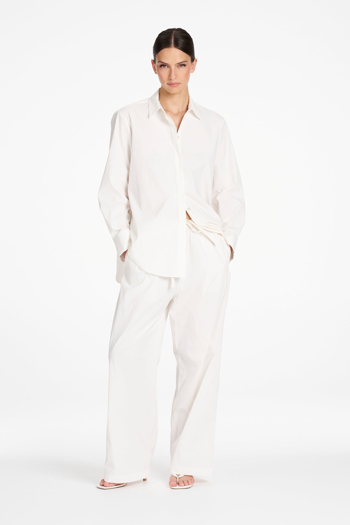DRAW PANT - Ivory
