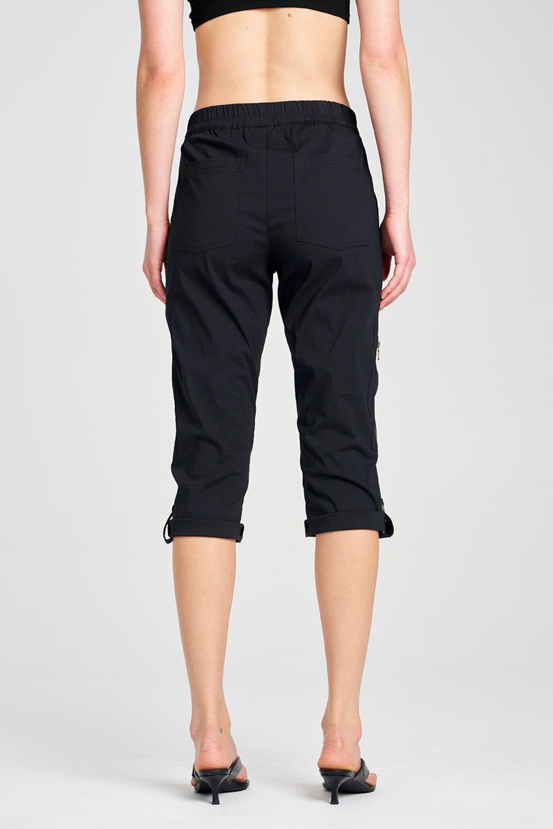 F65 1386 CROPPED ZIP CARGO - Mela Purdie