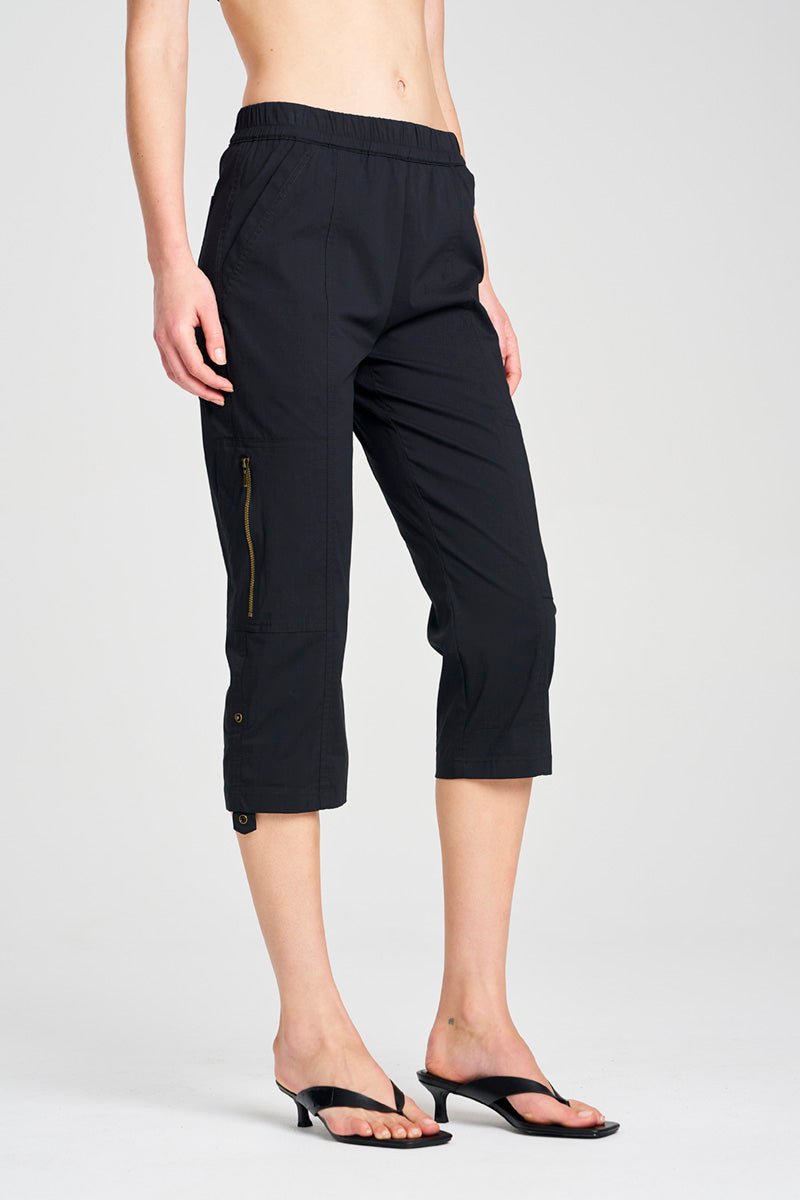 F65 1386 CROPPED ZIP CARGO - Mela Purdie