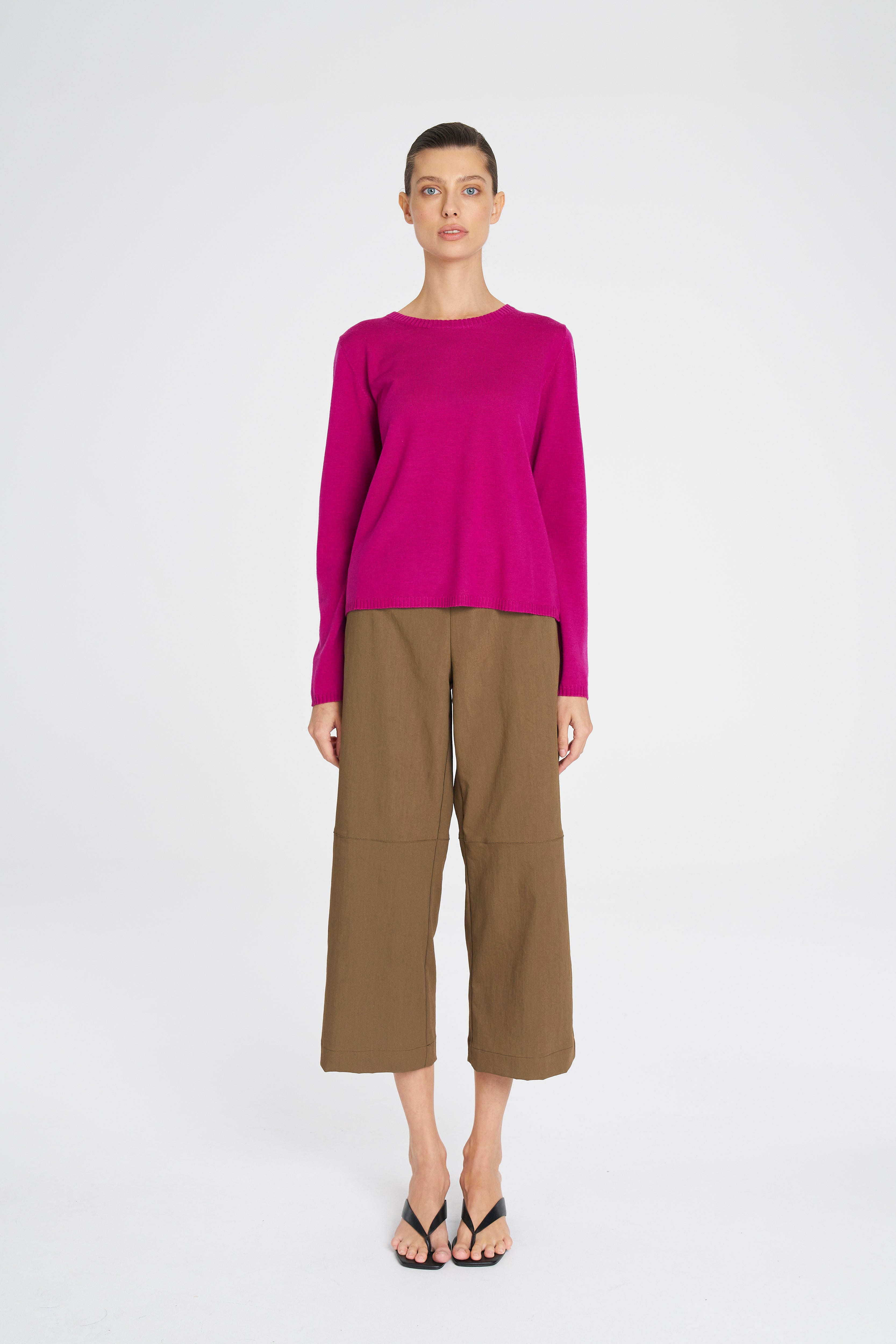 F14 9307 CREW SWEATER - MELA PURDIE