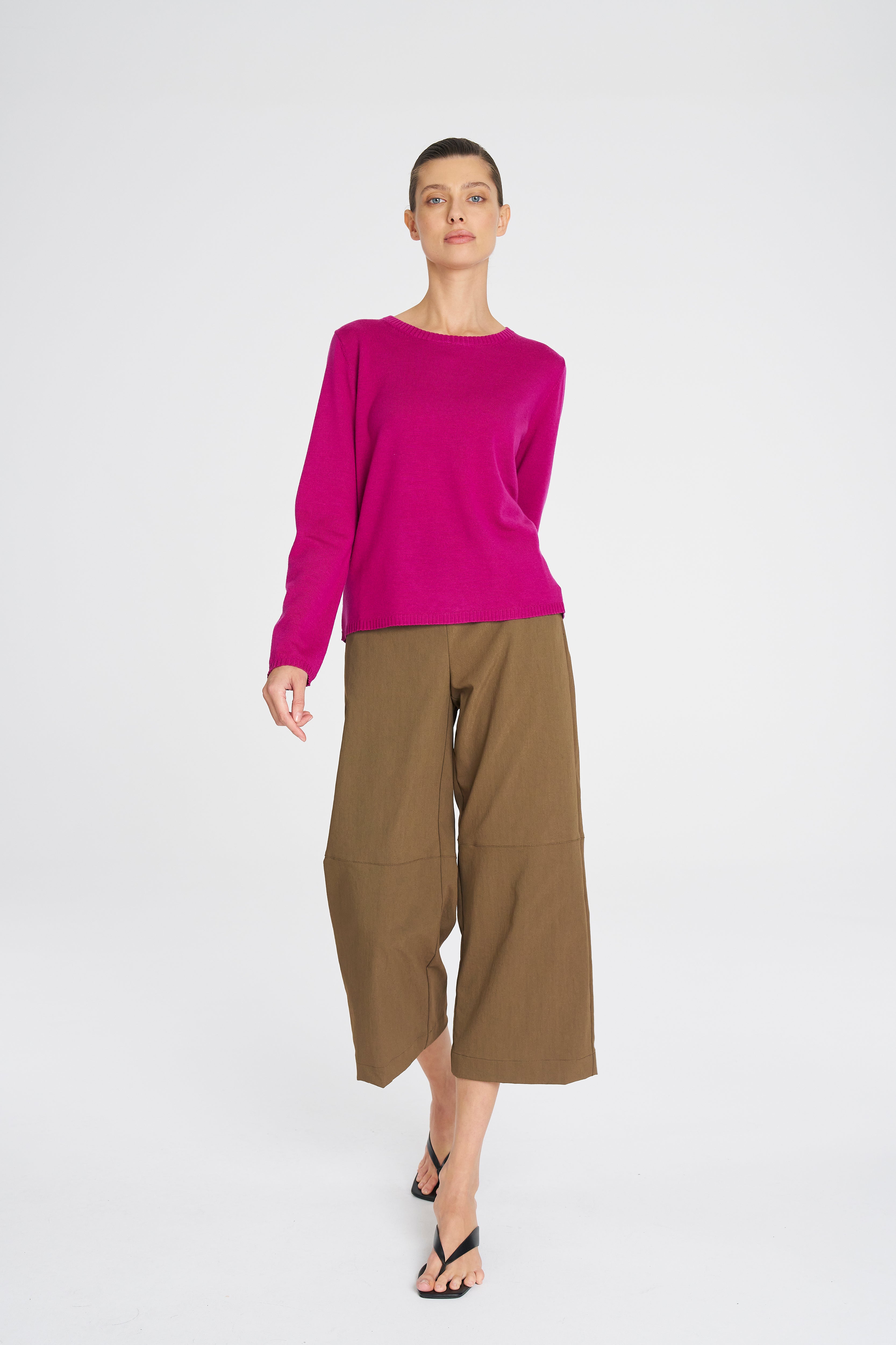 F14 9307 CREW SWEATER - MELA PURDIE