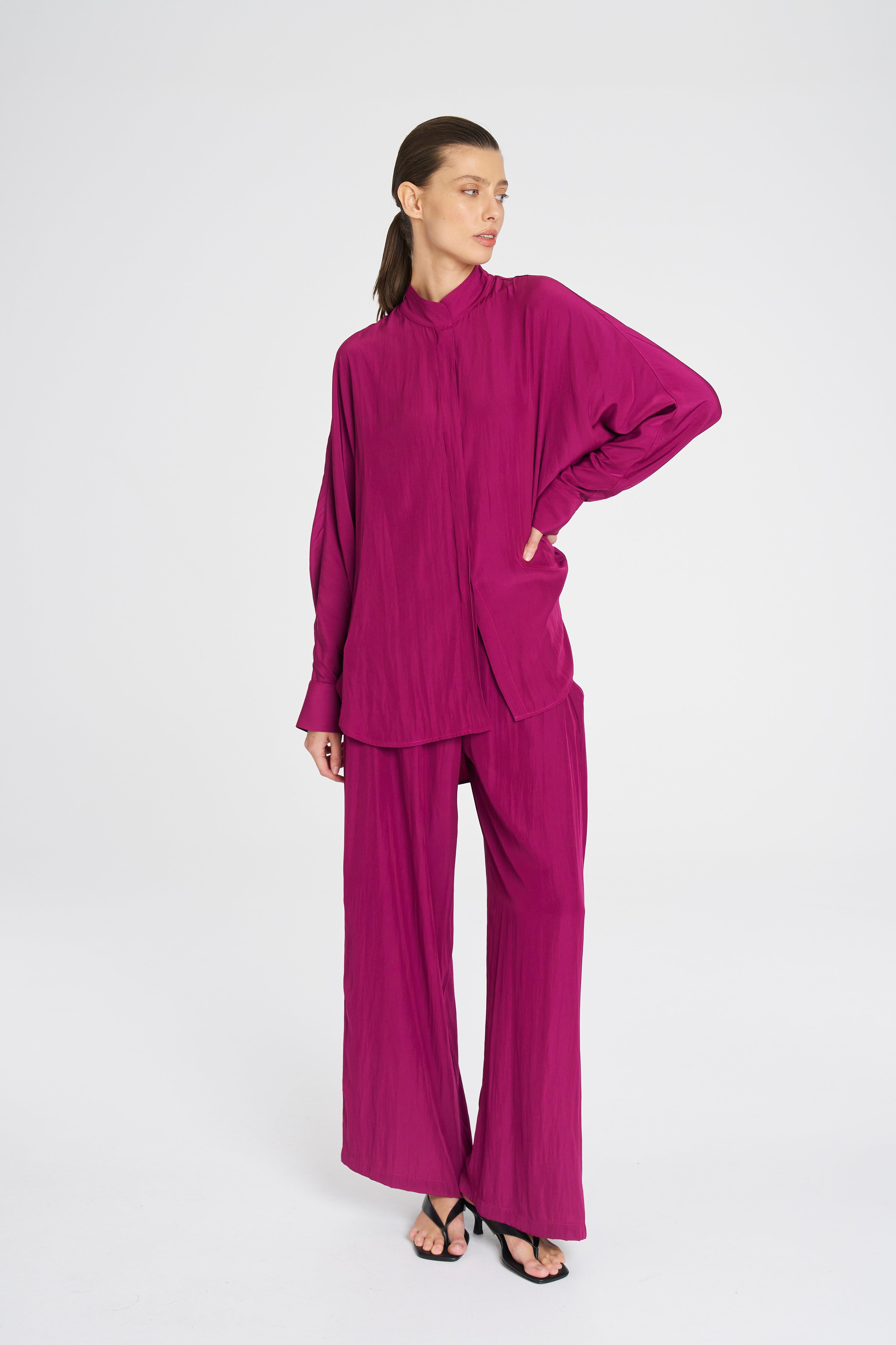 F67 8925 DOLMAN VILLA SHIRT - MELA PURDIE