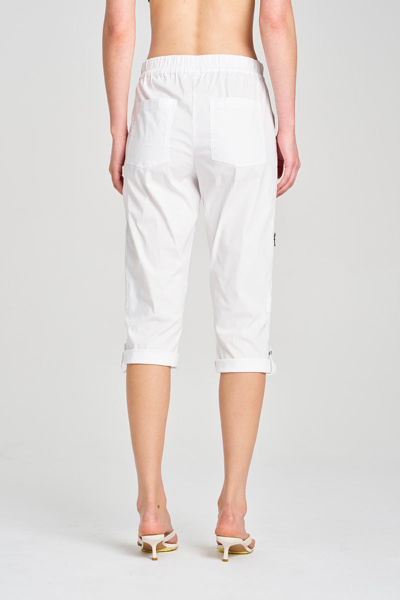 F65 1386 CROPPED ZIP CARGO - Mela Purdie