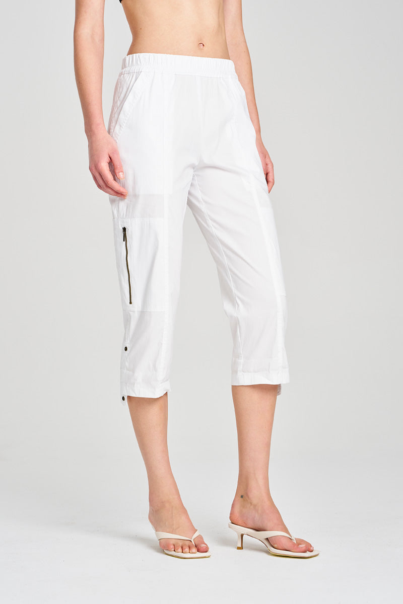 F65 1386 CROPPED ZIP CARGO - Mela Purdie