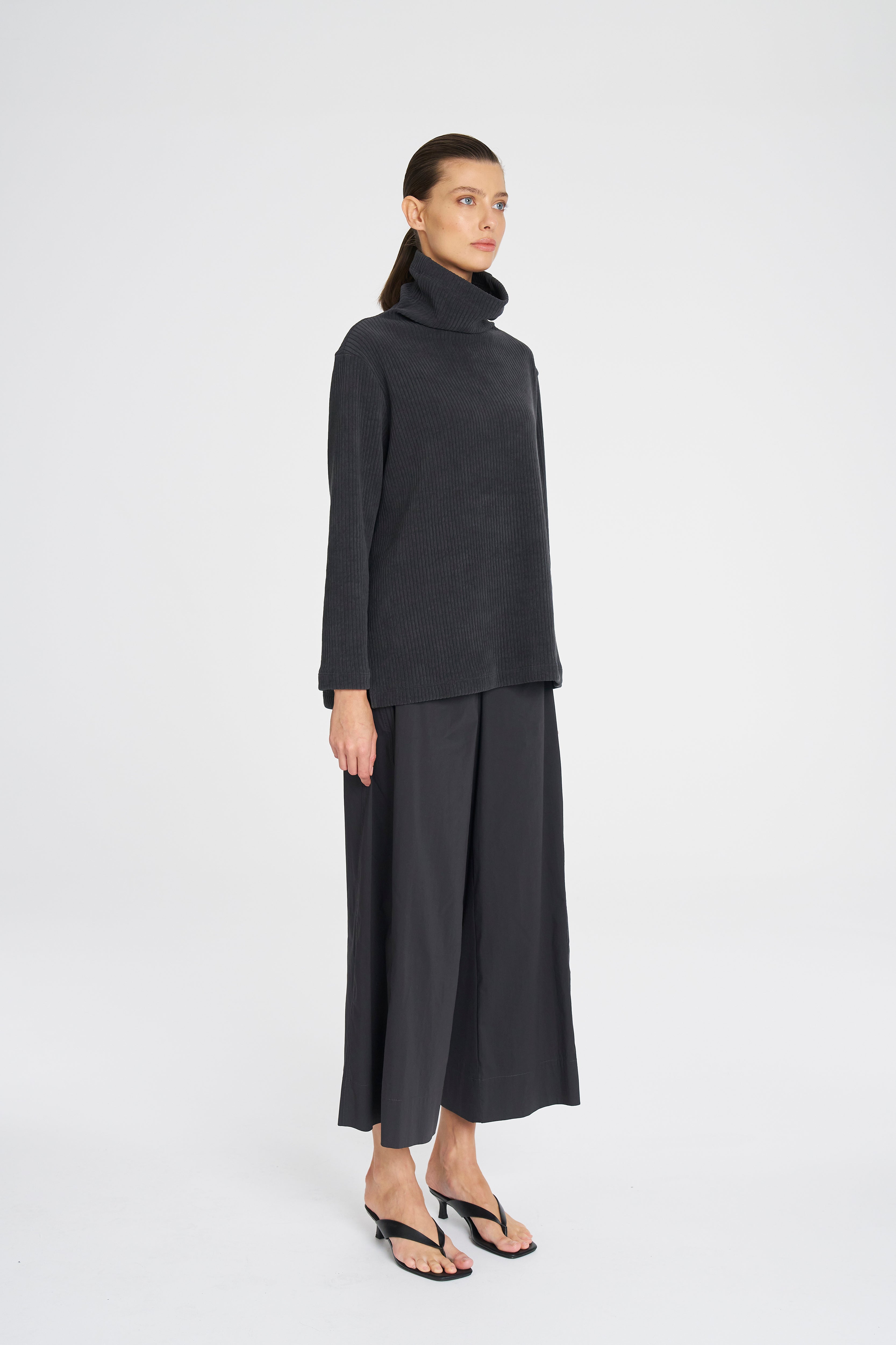 F090 8948 FUNNEL SWEATER - MELA PURDIE