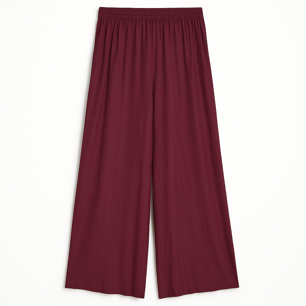 PLEAT PANT - Vino