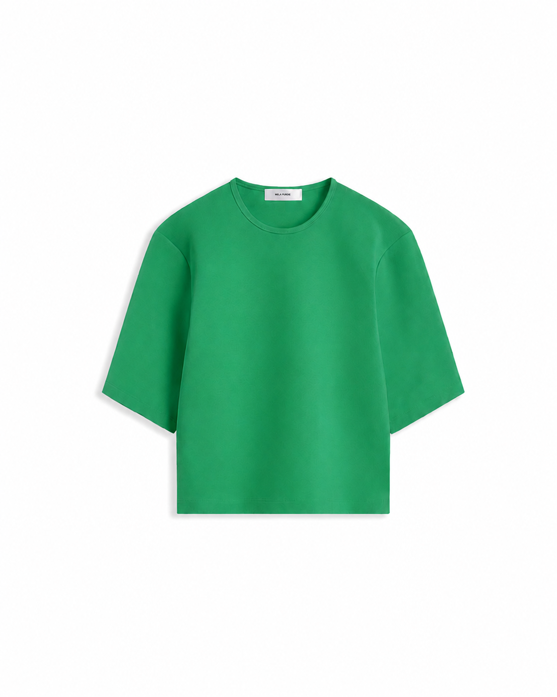 ELBOW BOX TEE - Emerald