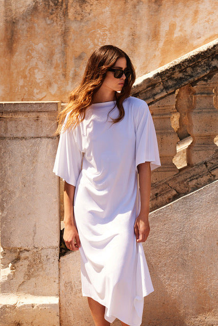 F01 3024 SLANT DRESS - MELA PURDIE