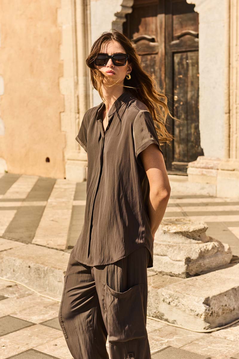 F67 8629 SOFT STAND SHIRT