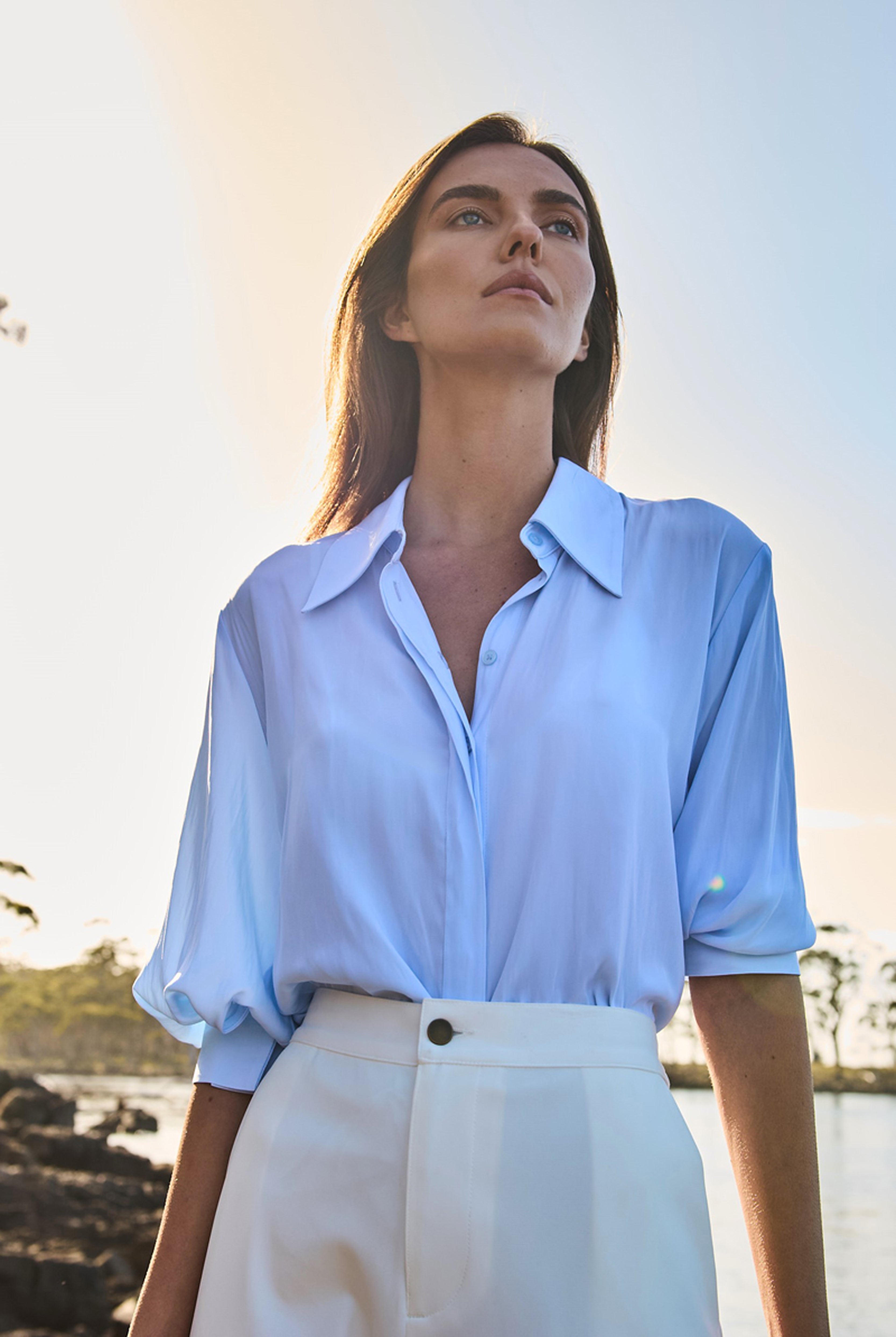 F103 1968 CROP FLY PANT - MELA PURDIE