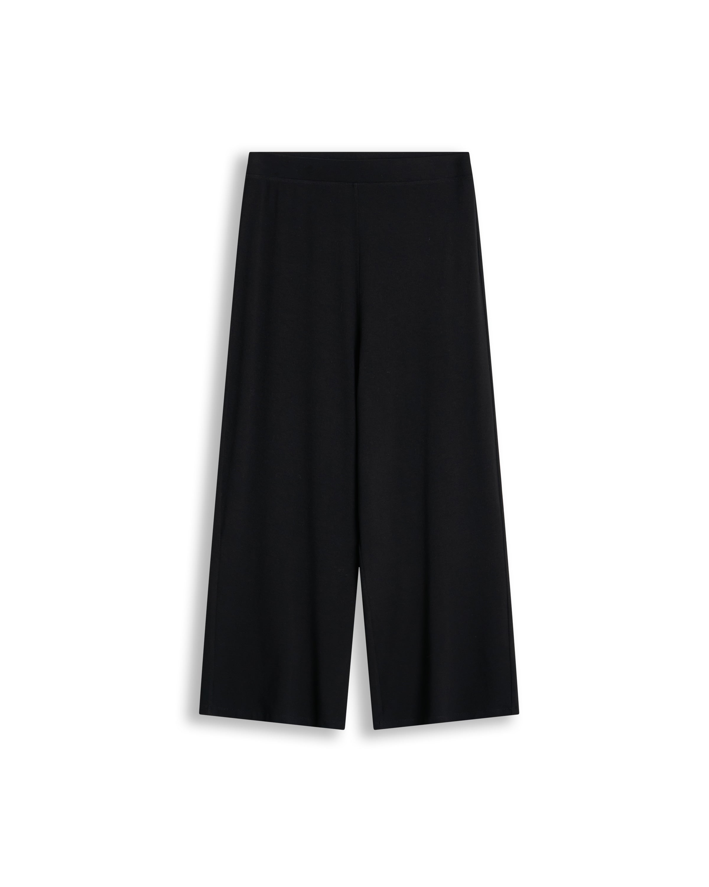 CROP BOOT PANT - Black