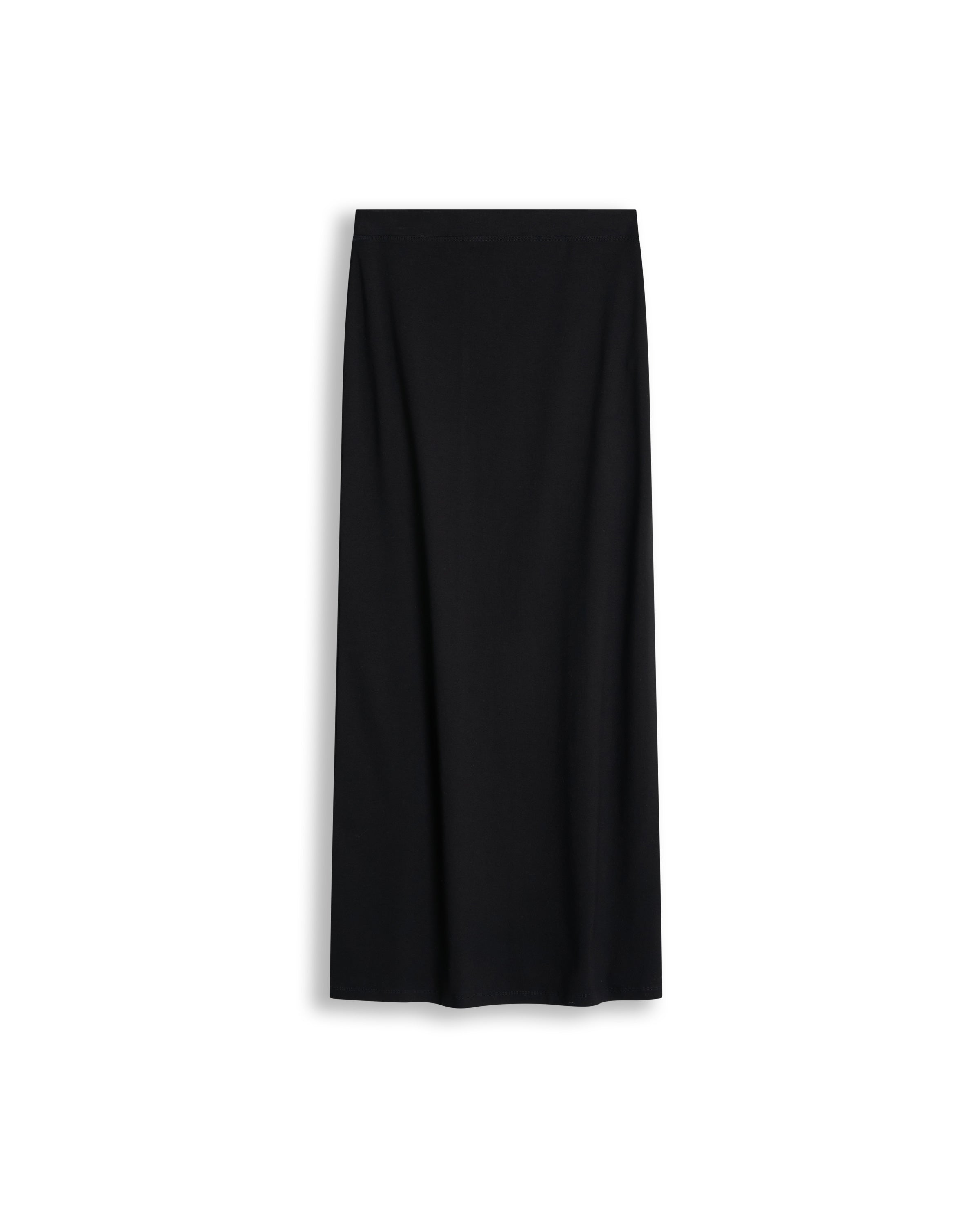 COLUMN SKIRT - Black