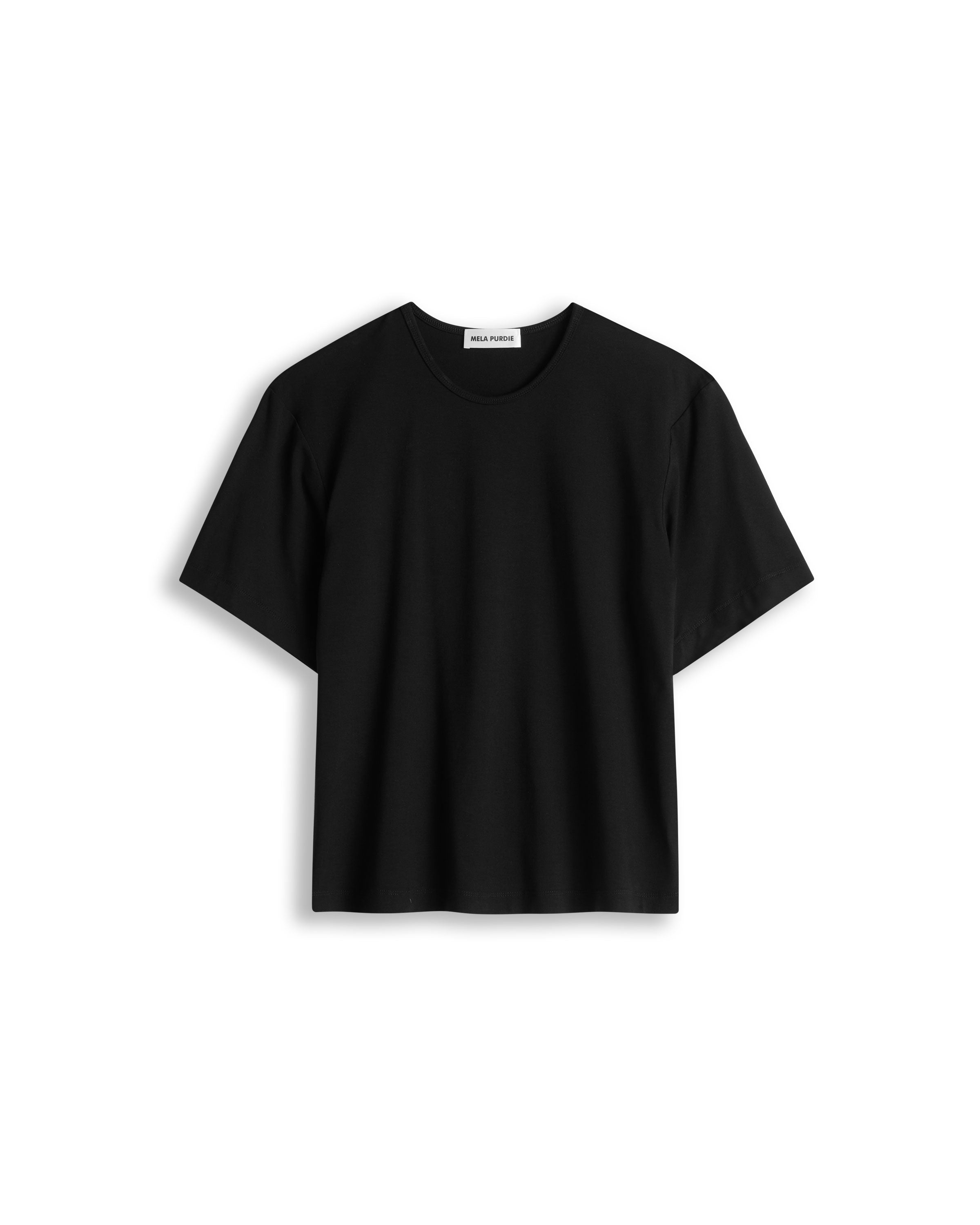 BOX TEE - Black - Mela Purdie