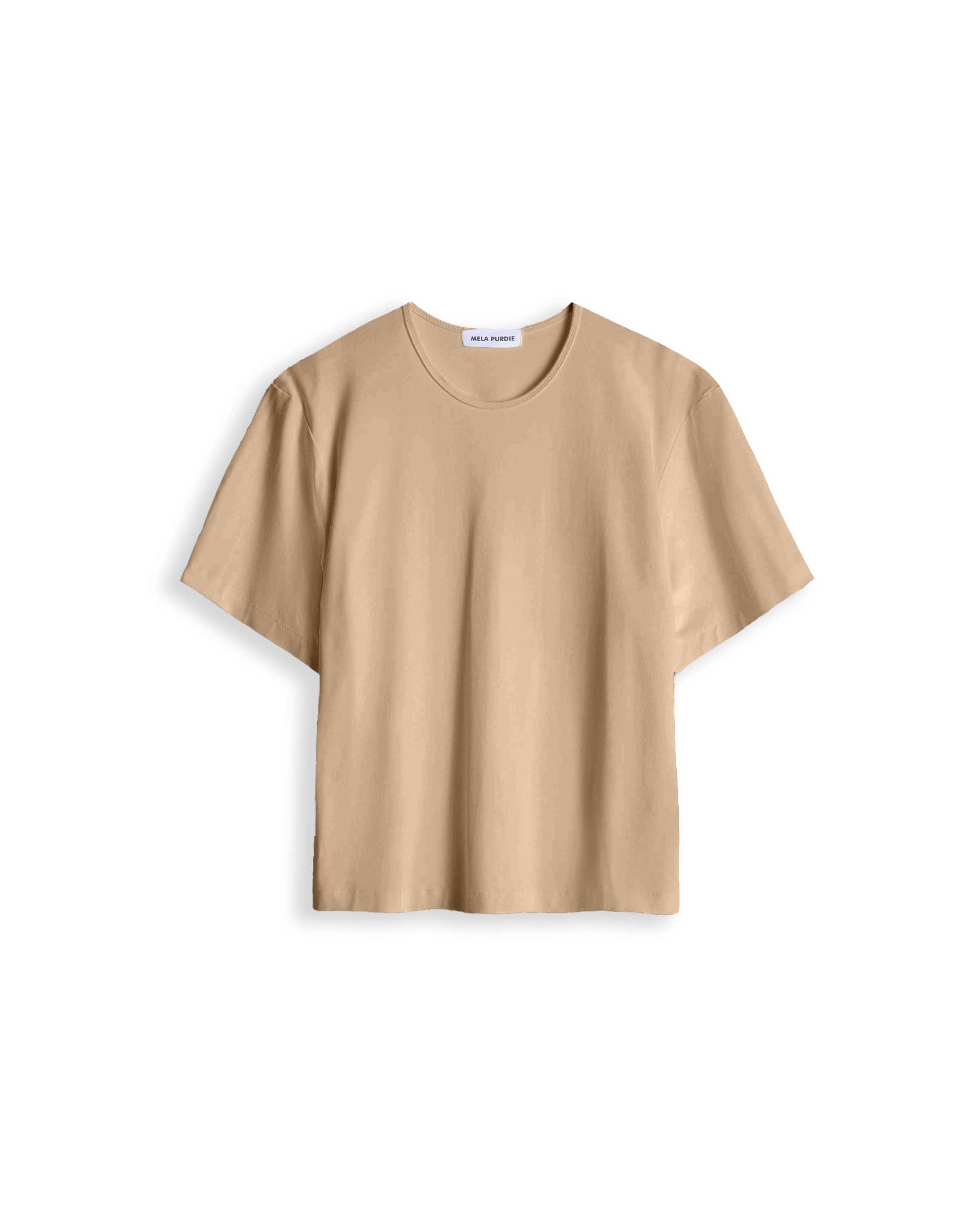 BOX TEE - Caramel - MELA PURDIE