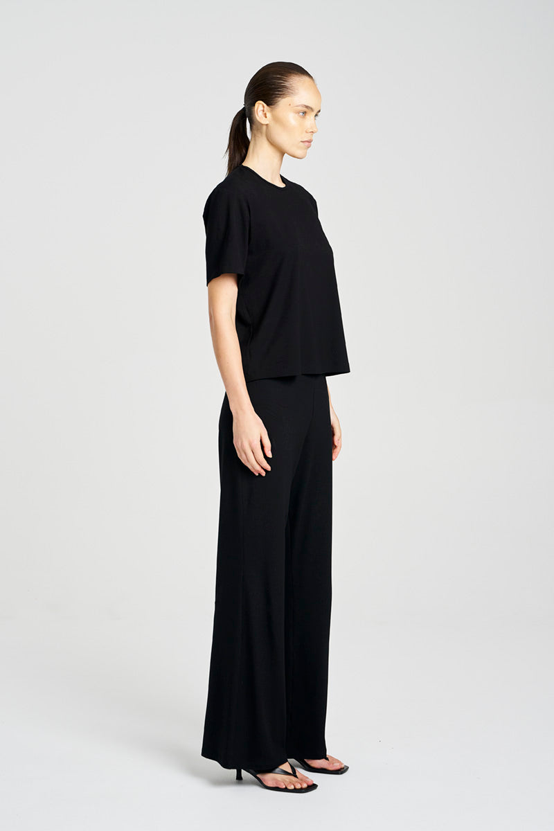 BOOT PANT - Black