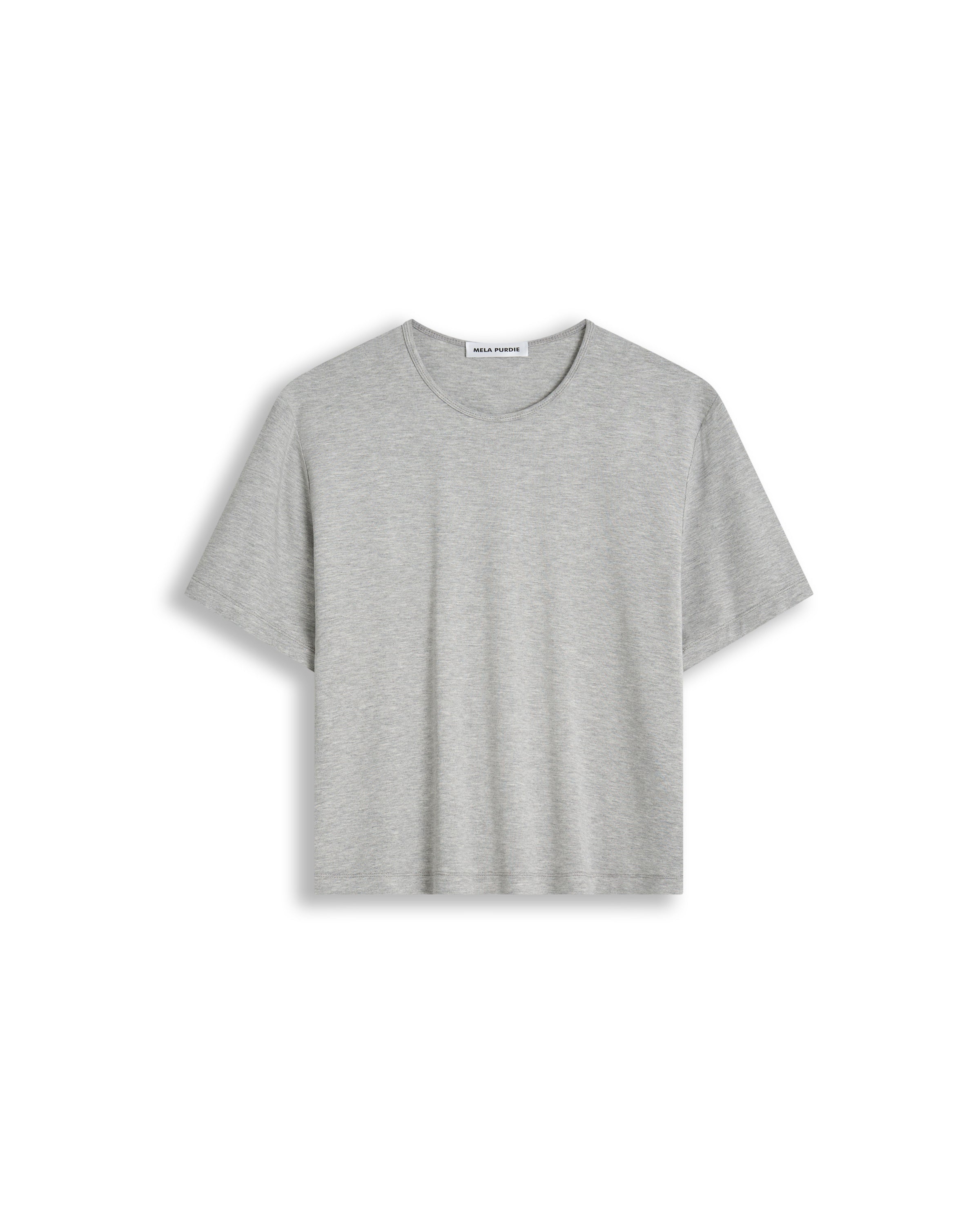 BOX TEE - Mid Marl