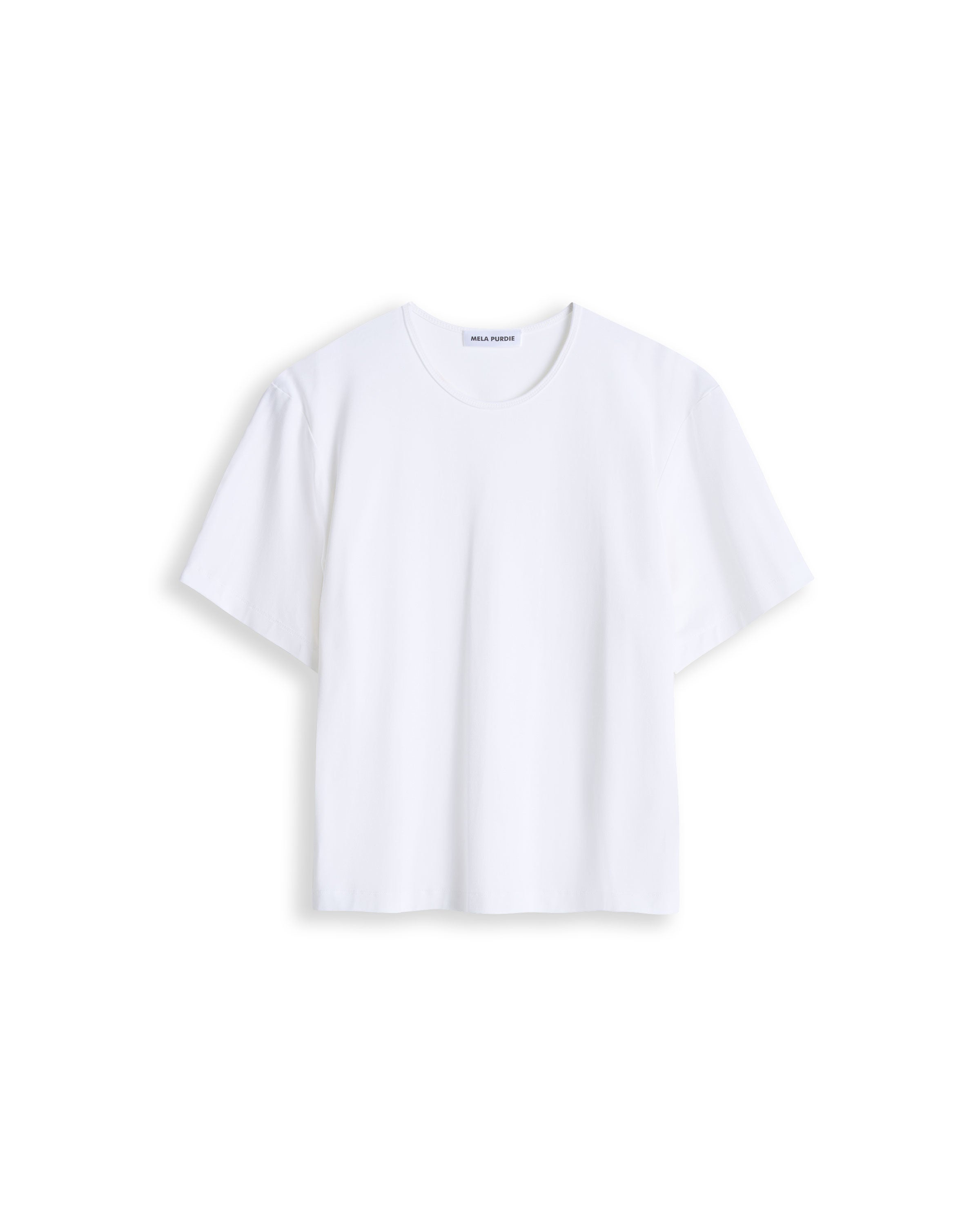 BOX TEE - White - Mela Purdie