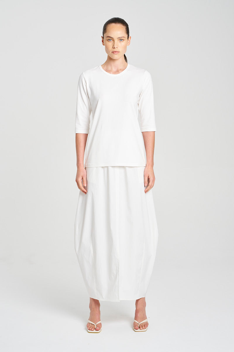 MID SL TOP - White - Mela Purdie