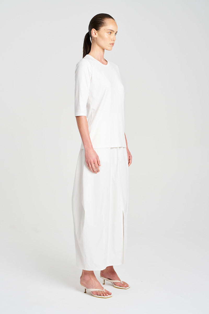 MID SL TOP - White