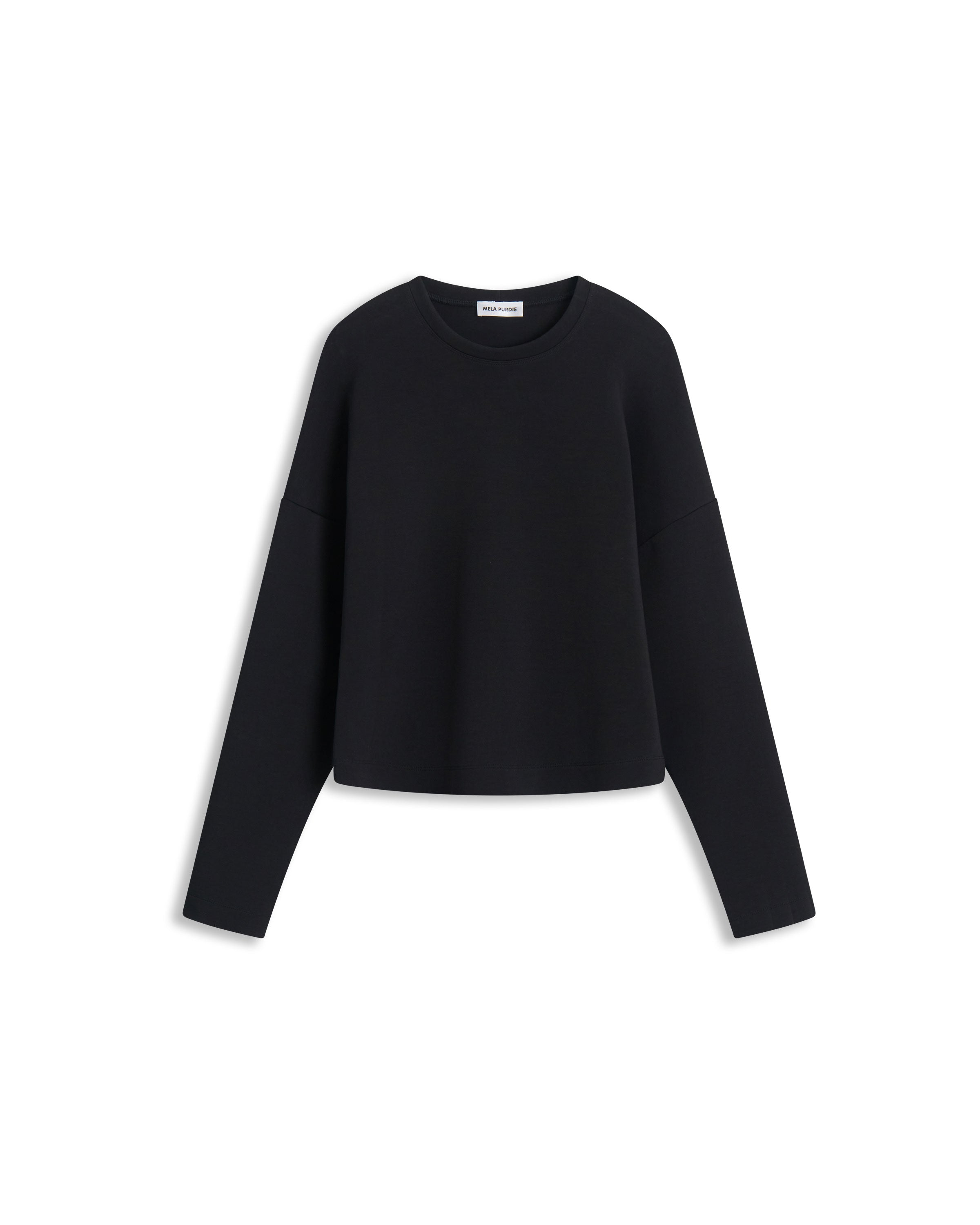PUFFER SWEATER - Black - MELA PURDIE