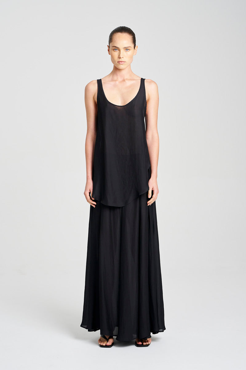 SLIP TANK - Black - Mela Purdie