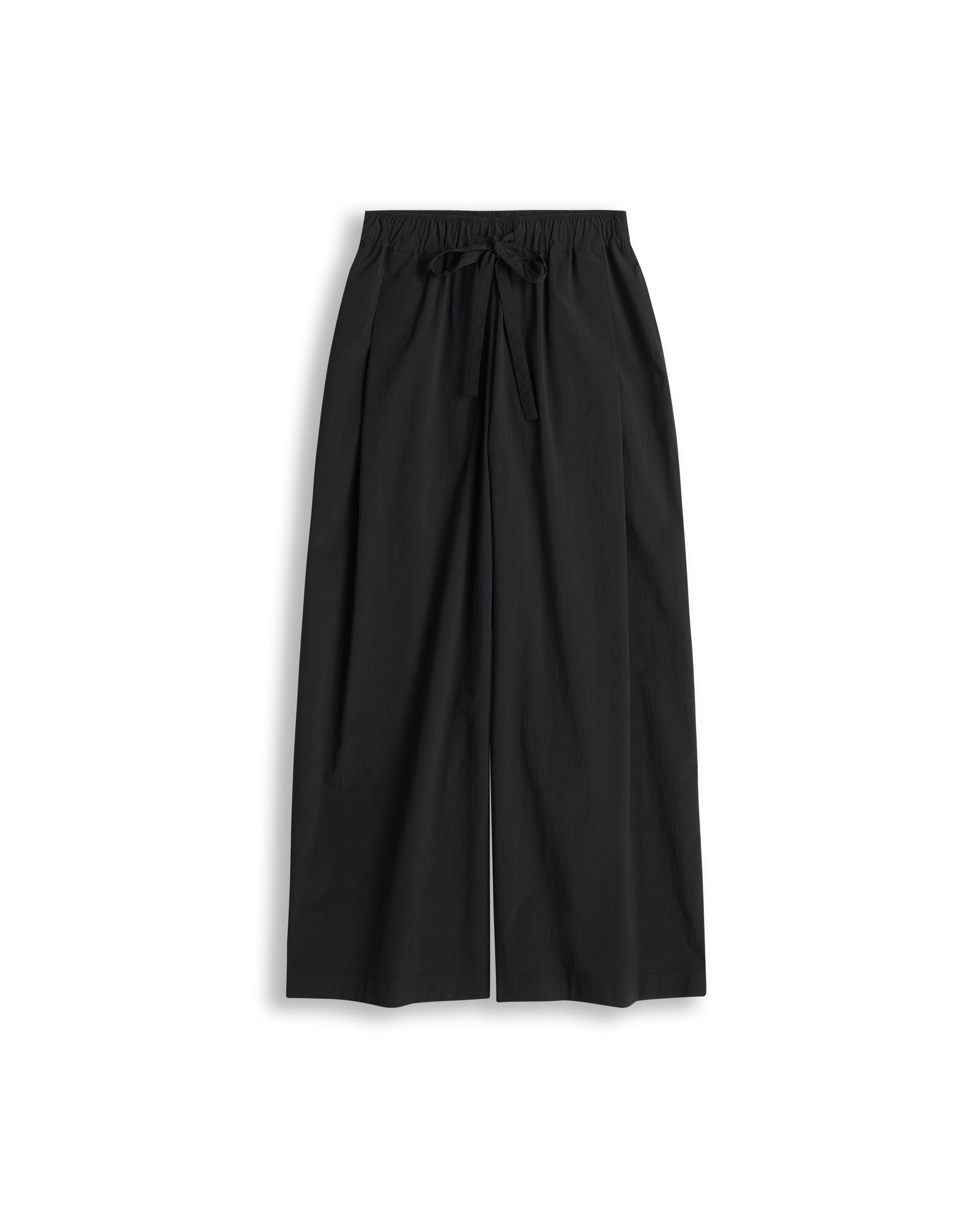 PLEAT PANT - Black - Mela Purdie