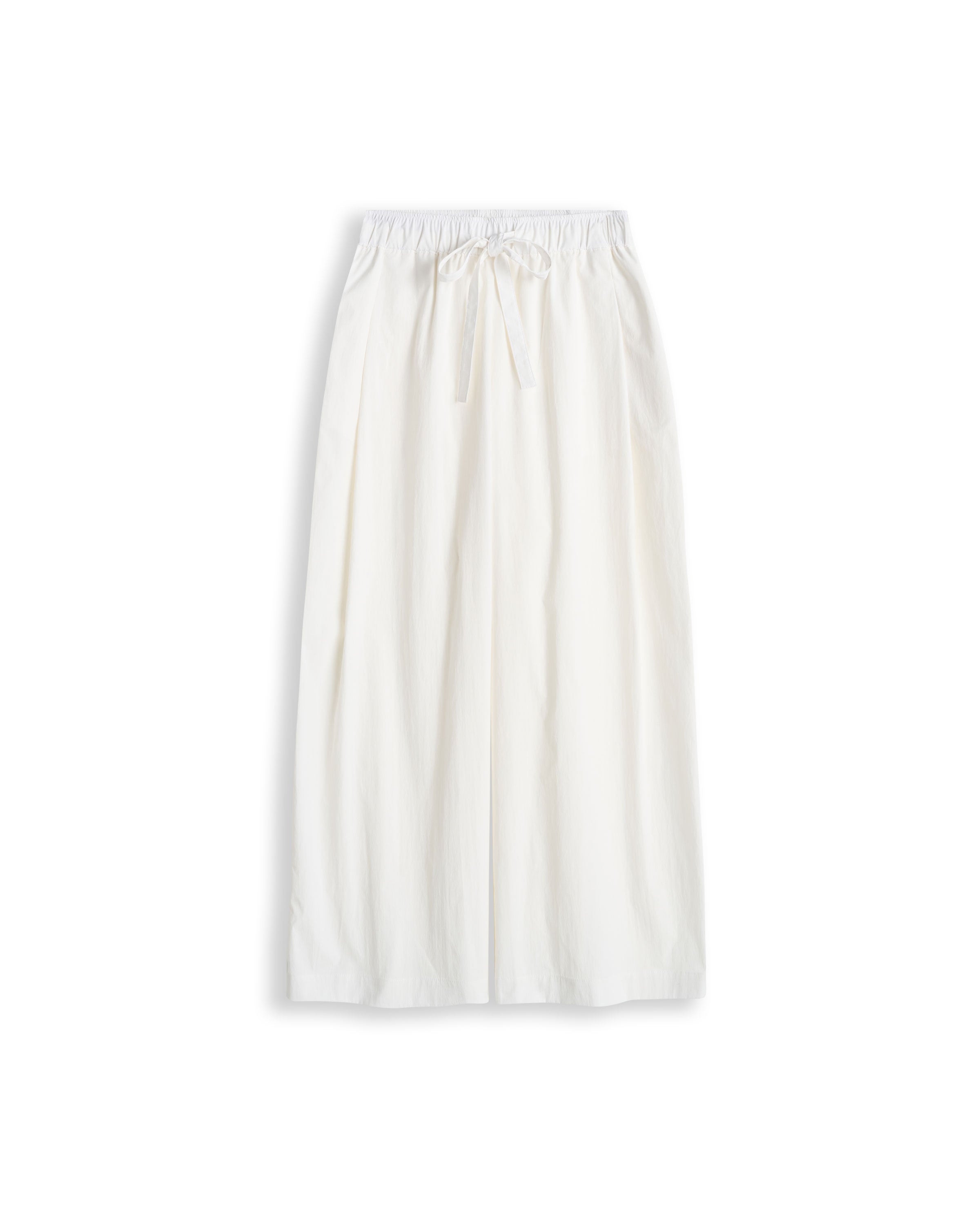 PLEAT PANT - Ivory