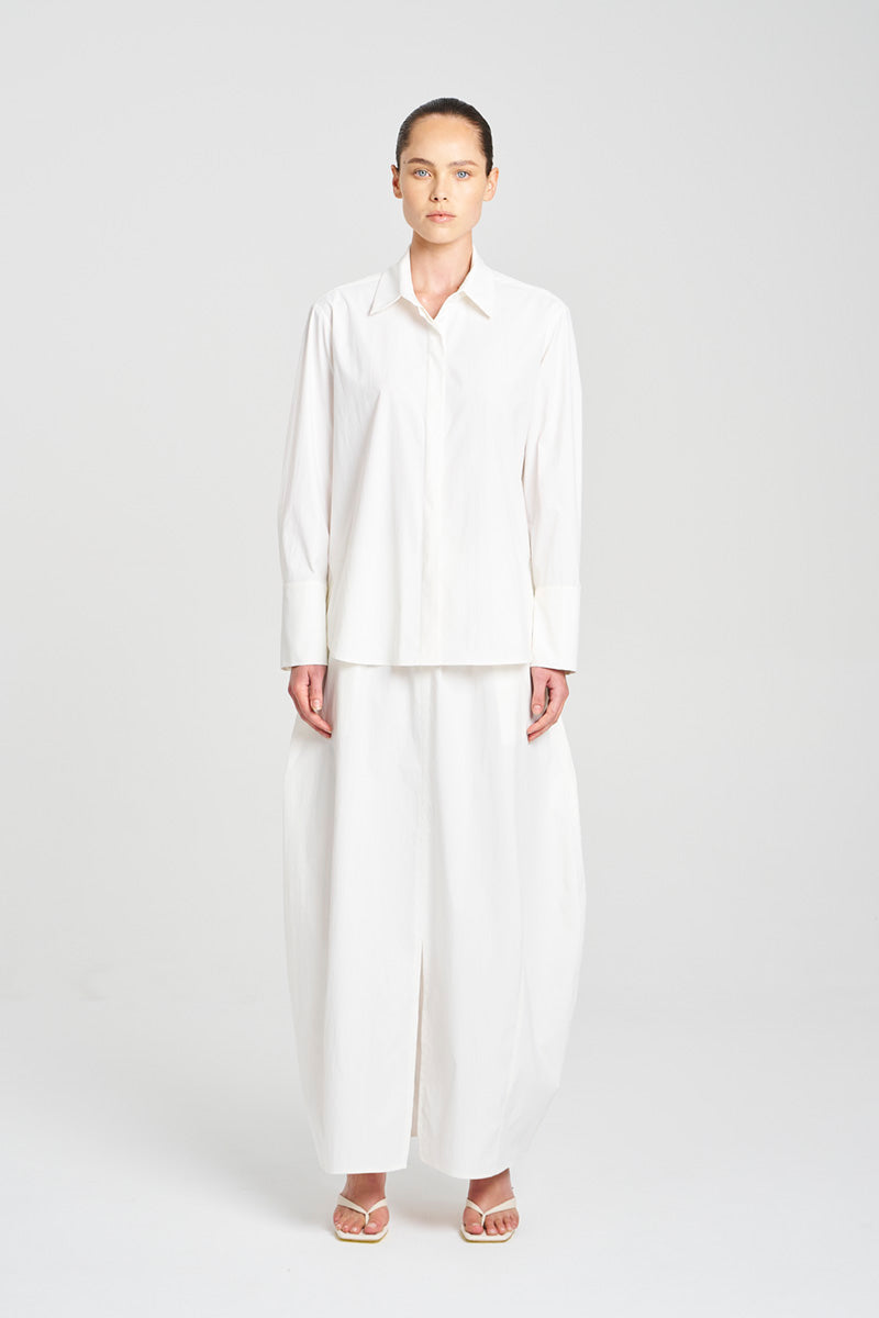 SMOOTH SHIRT - Ivory - Mela Purdie