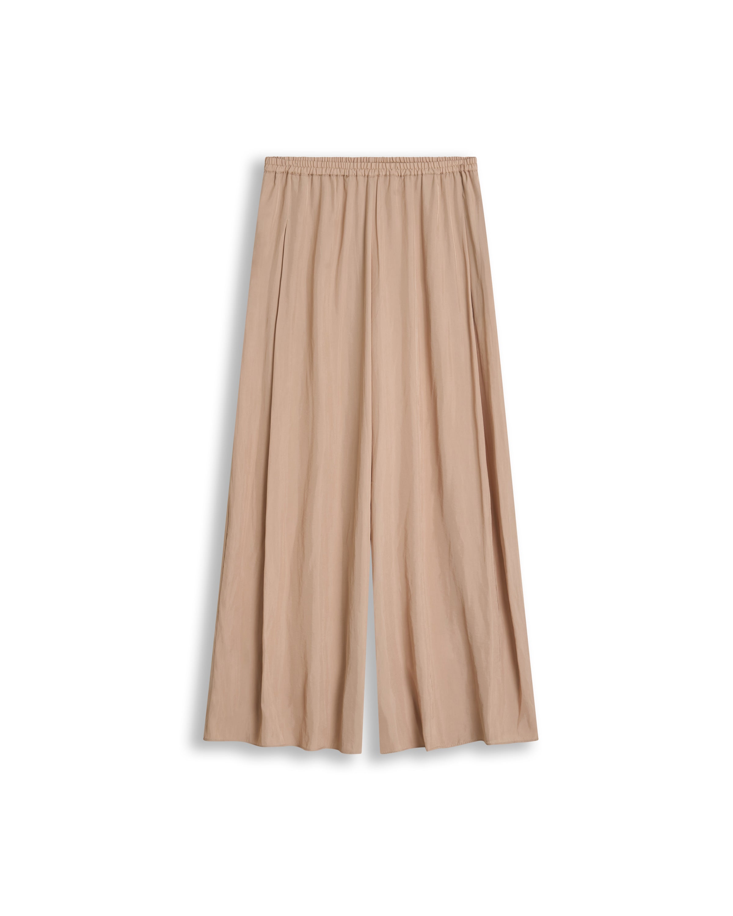 PLEAT PANT - Café