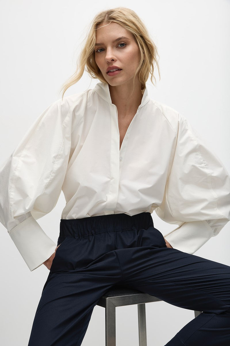 F607 8720 BALLOON BLOUSE - Mela Purdie