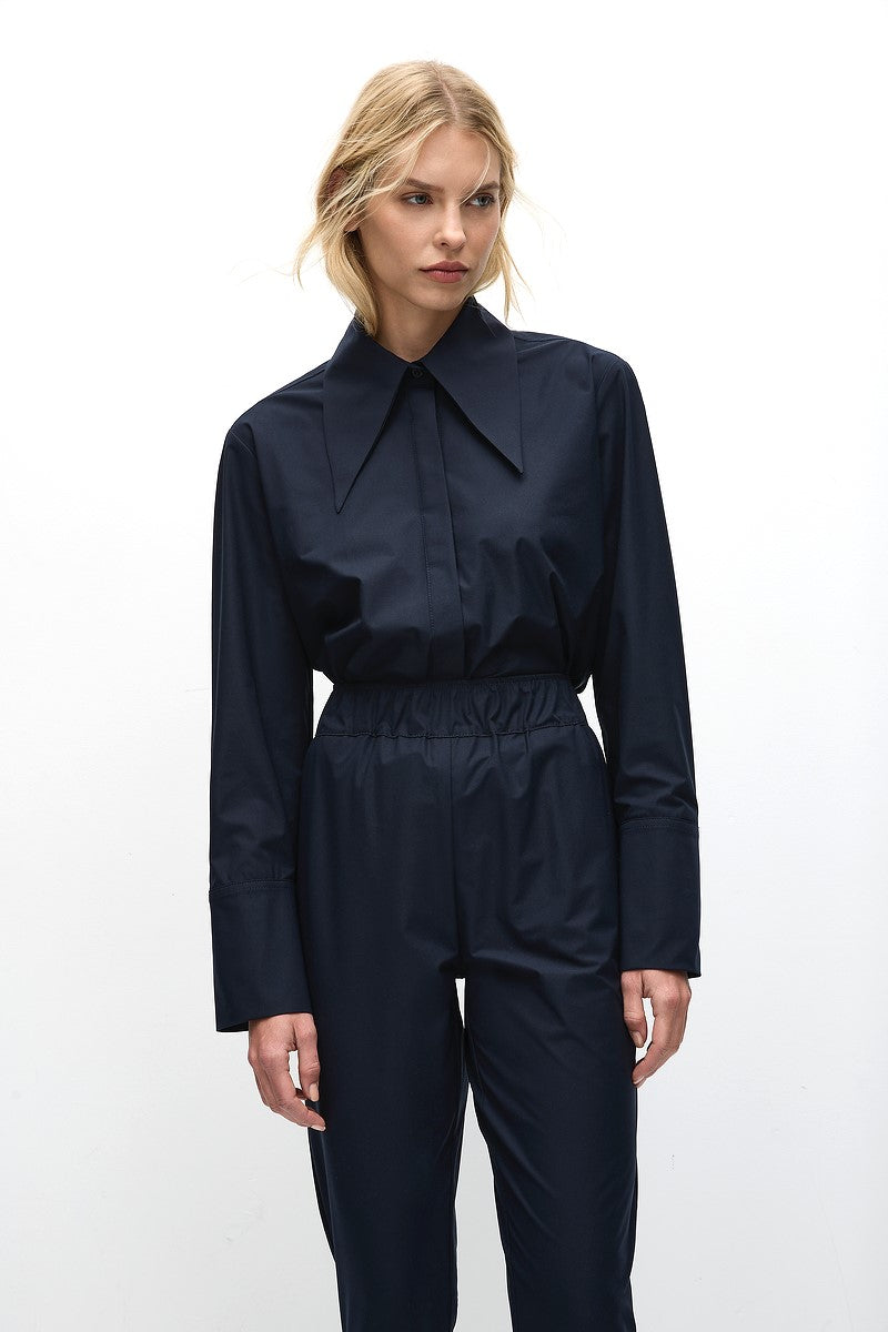 F607 8700 PEAK COLLAR SHIRT - Mela Purdie