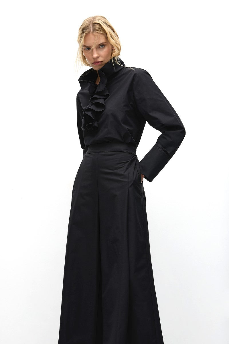 F607 8672 FROTH COLLAR SHIRT - Mela Purdie