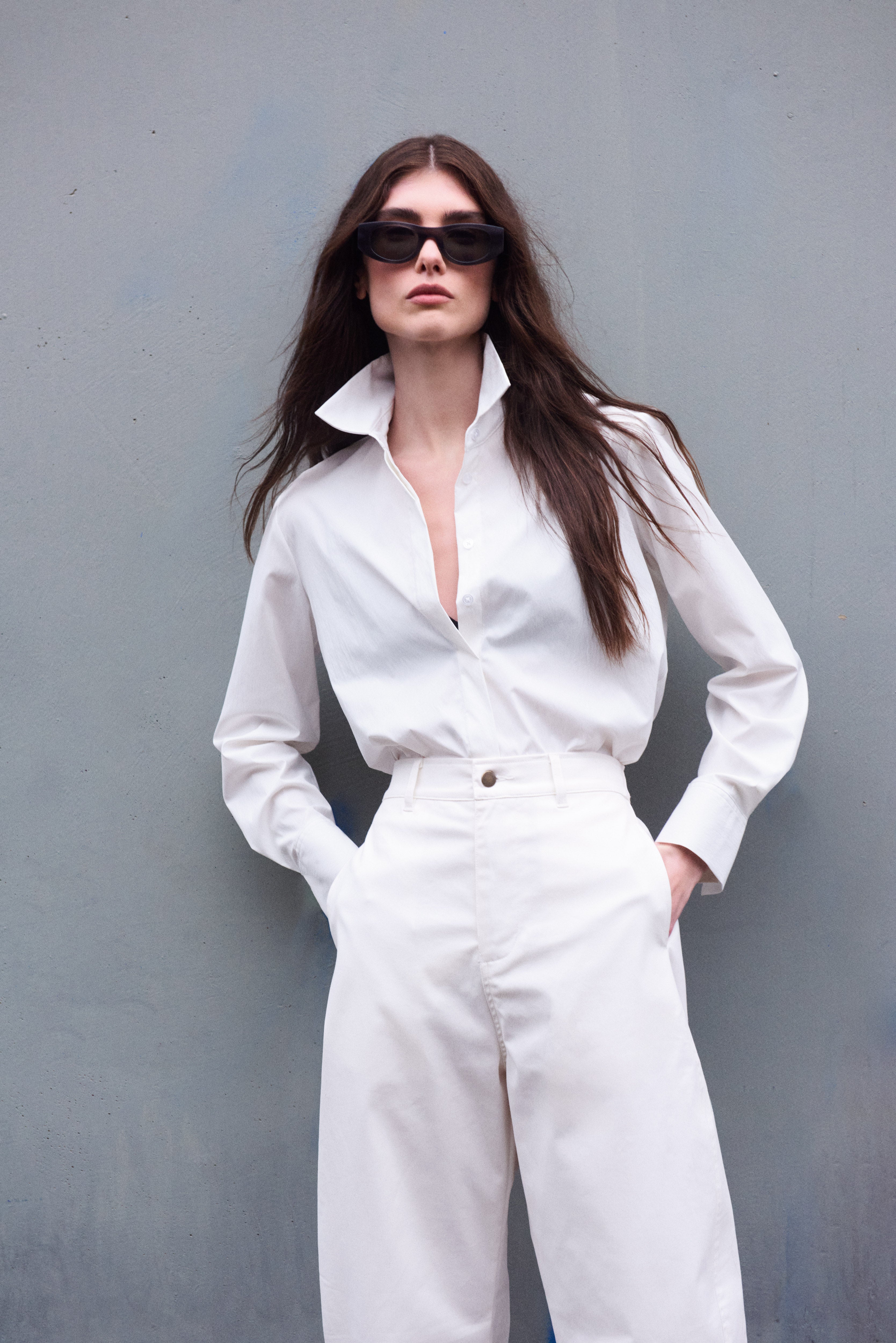 MIRACLE SHIRT - Ivory - MELA PURDIE