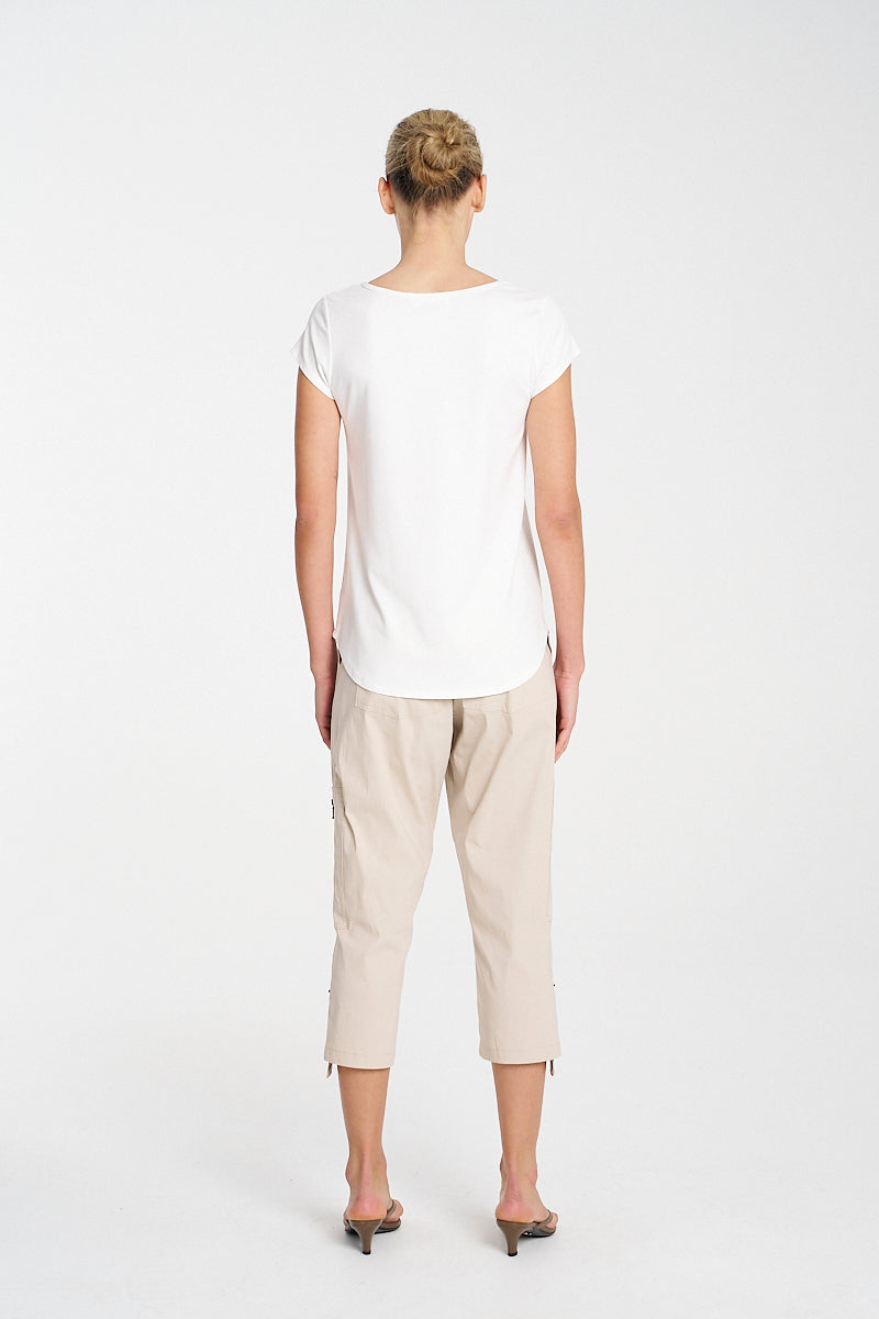 F65 1386 CROPPED ZIP CARGO - MELA PURDIE