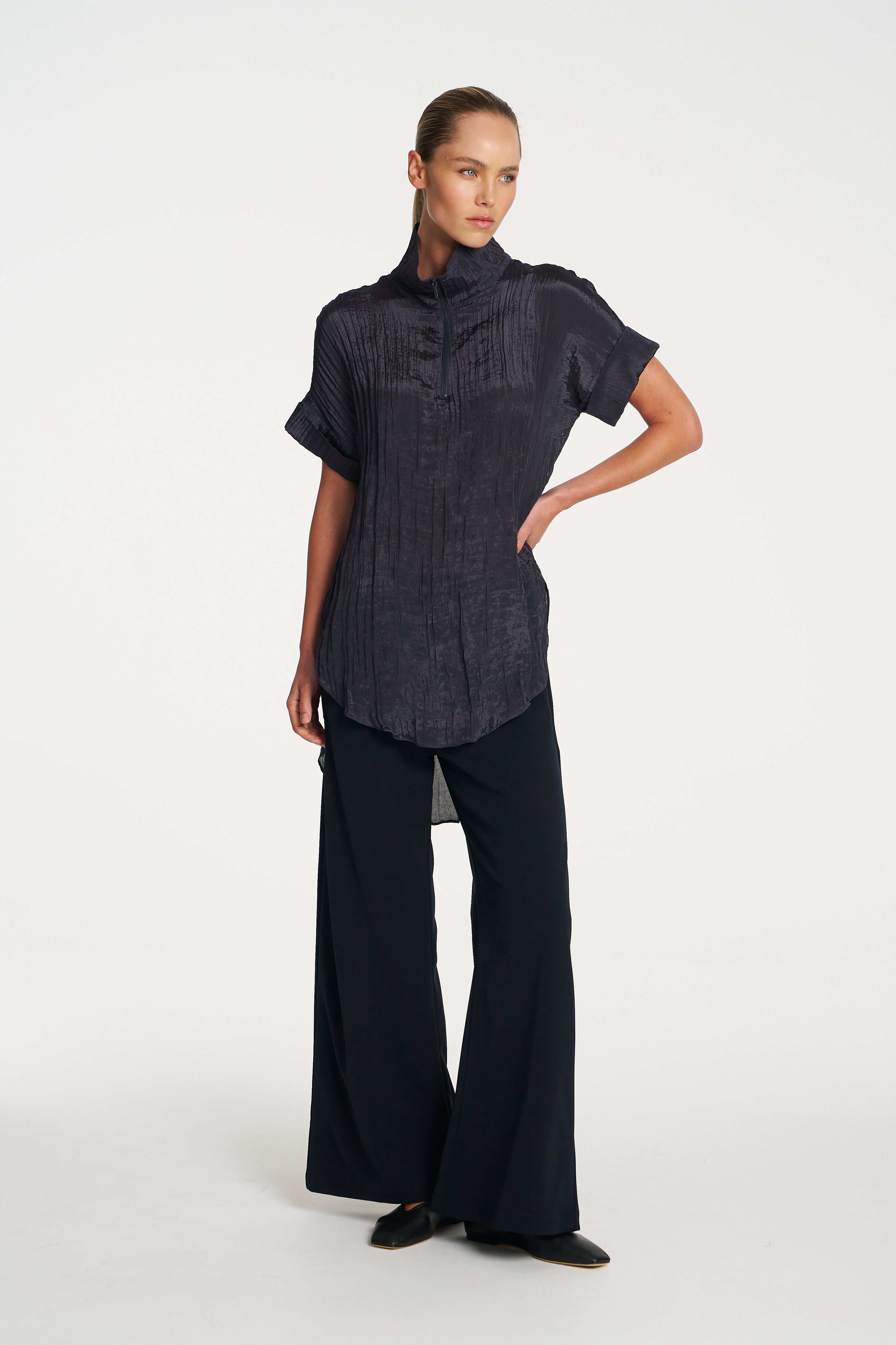 F620 8964 FUNNEL TUNIC - MELA PURDIE
