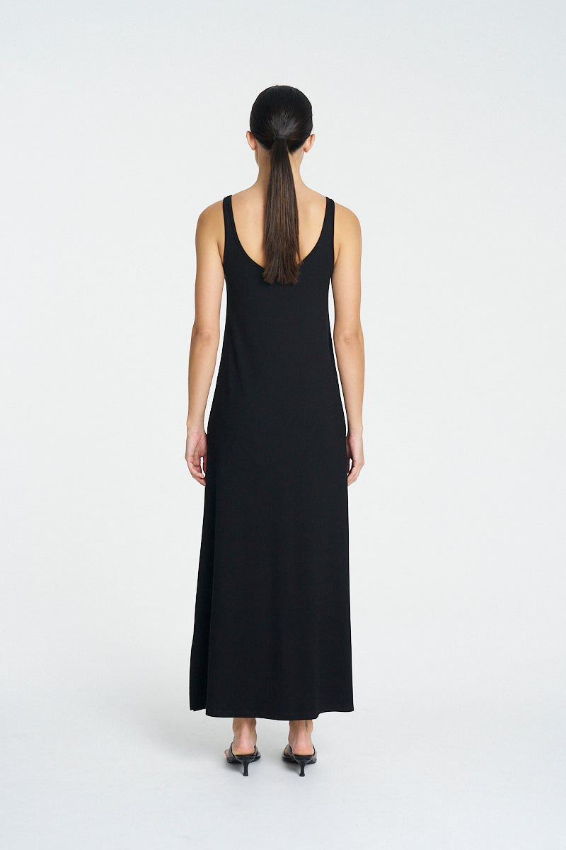 CAMISOLE DRESS - Black