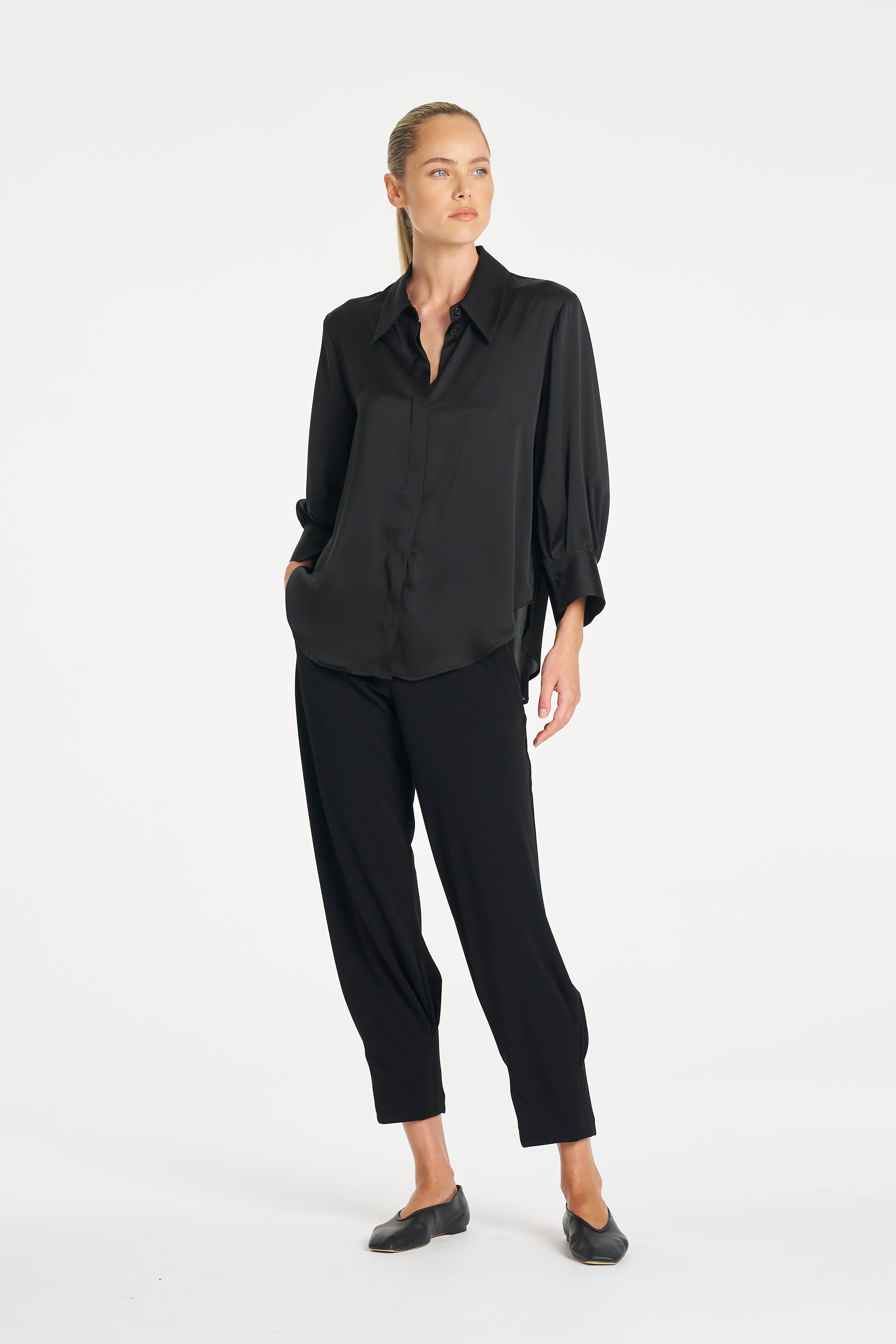F619 8976 RESORT BLOUSE - MELA PURDIE