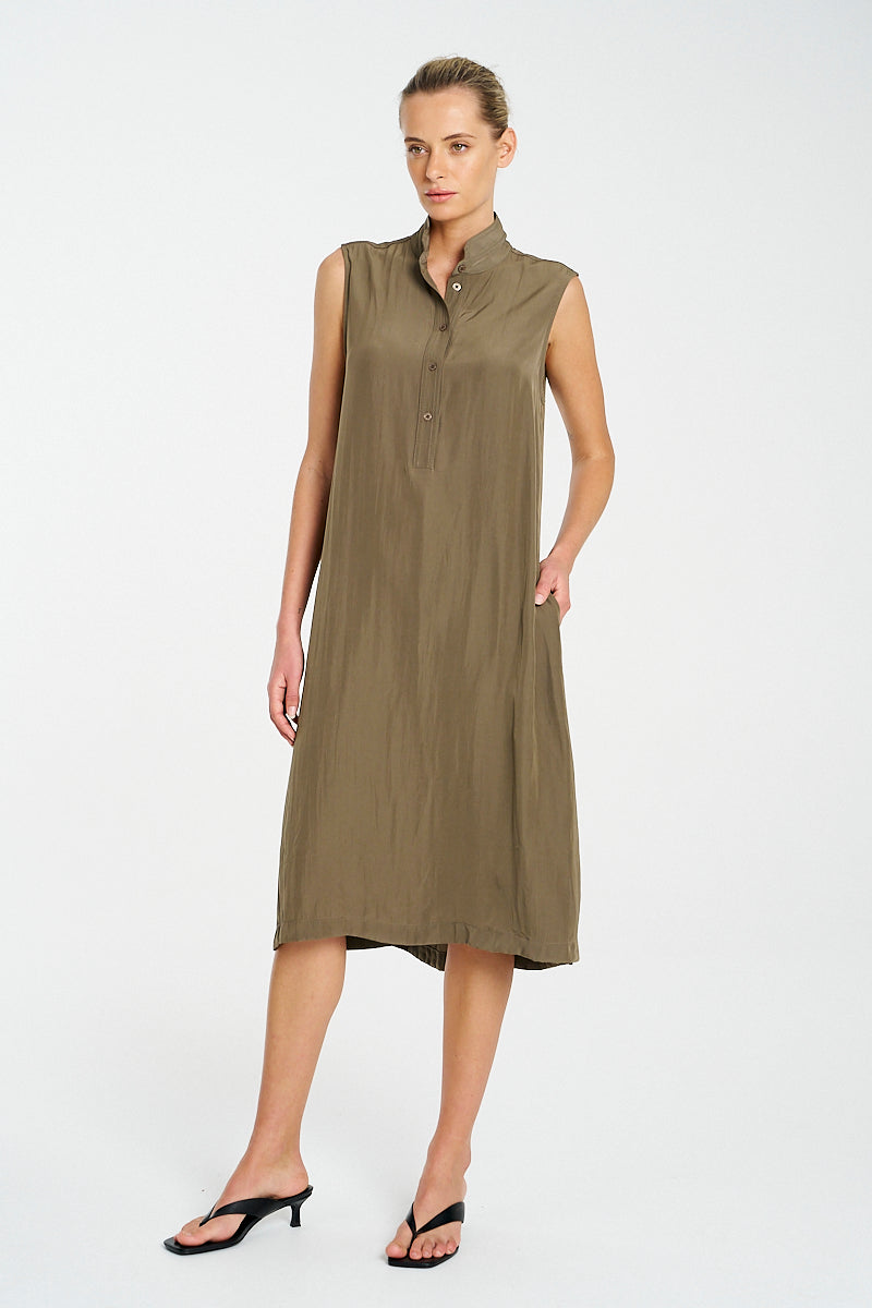 F67 3034 ZIP PLAZA DRESS - MELA PURDIE