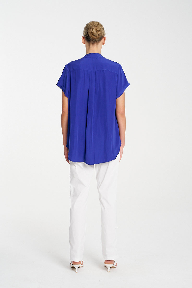 F67 8629 SOFT STAND SHIRT - MELA PURDIE