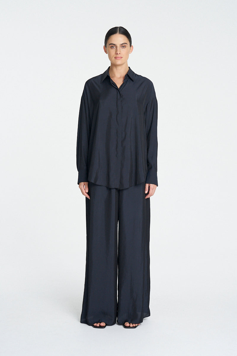 RELAXED SHIRT - Beluga